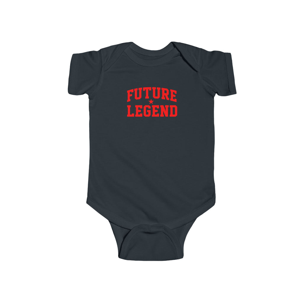 Future Legend Baby Onesie — Red Print