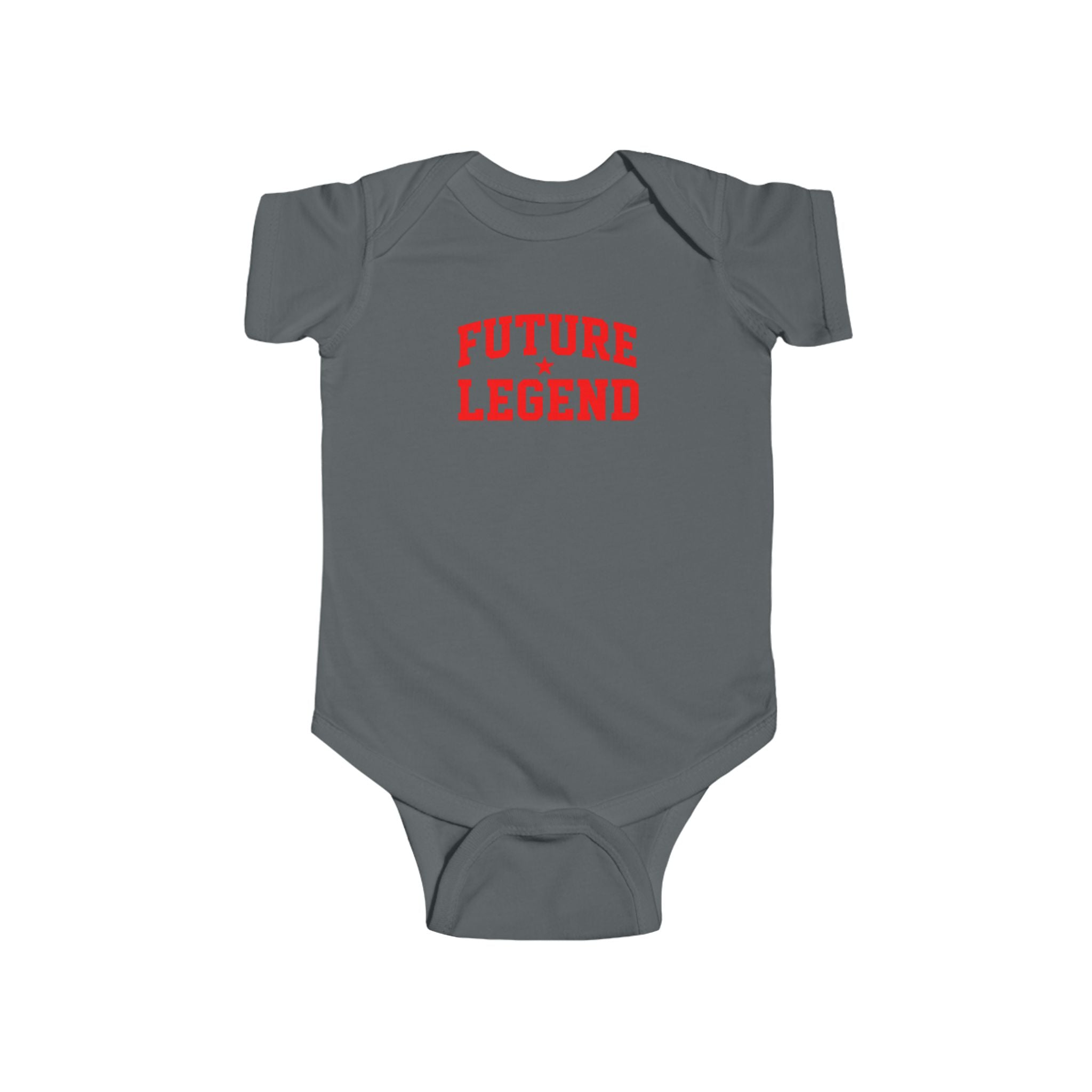 Future Legend Baby Onesie — Red Print