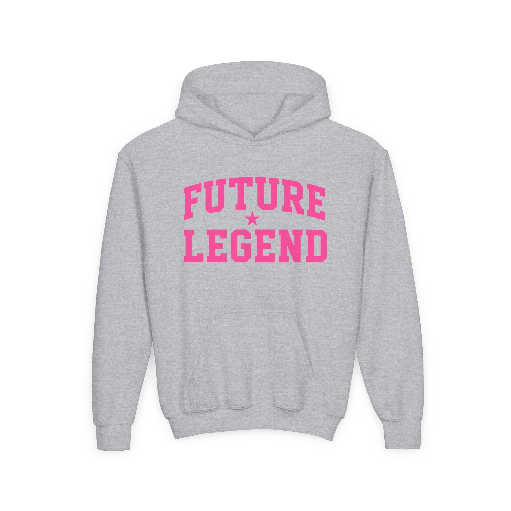 Youth Hoodie - "Future Legend" - Pink Print