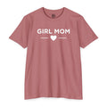 Girl Mom Adult Tee - White Print