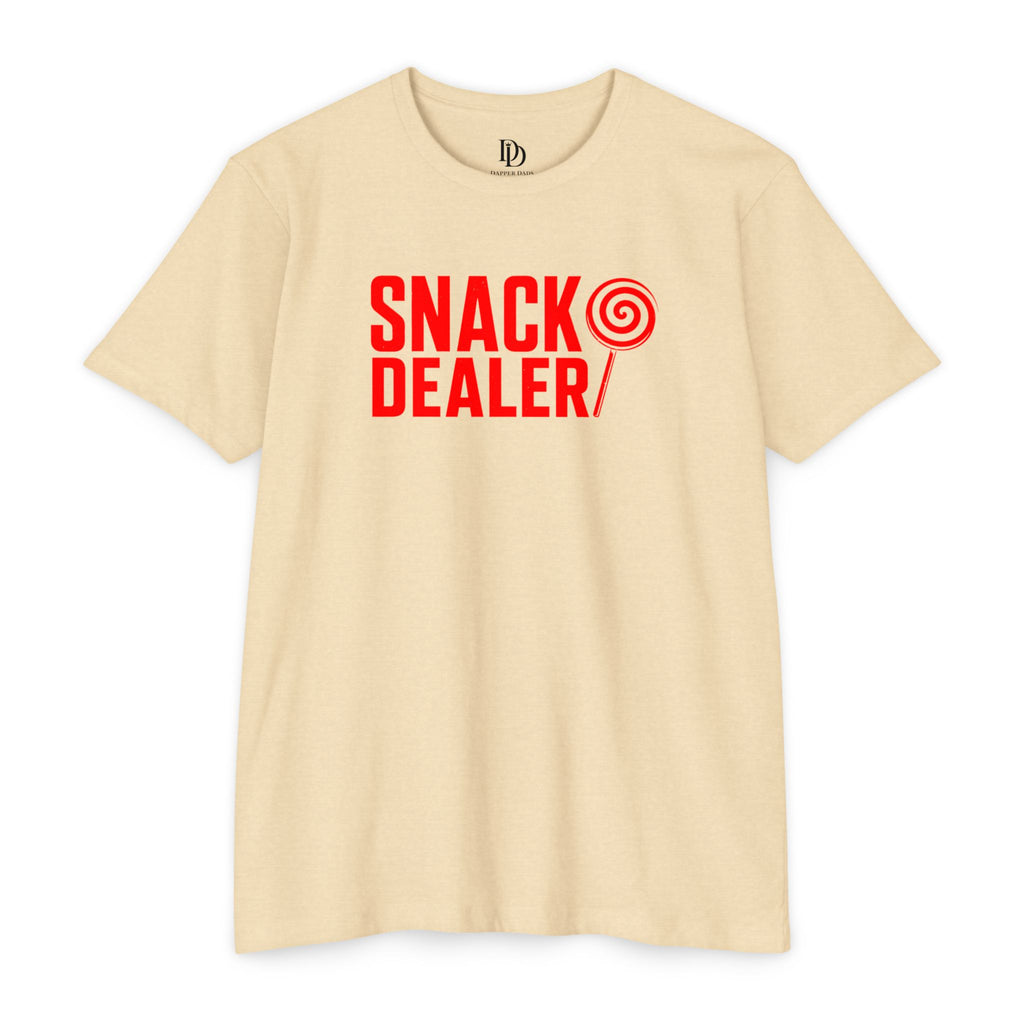 Snack Dealer Adult Tee - Red Print