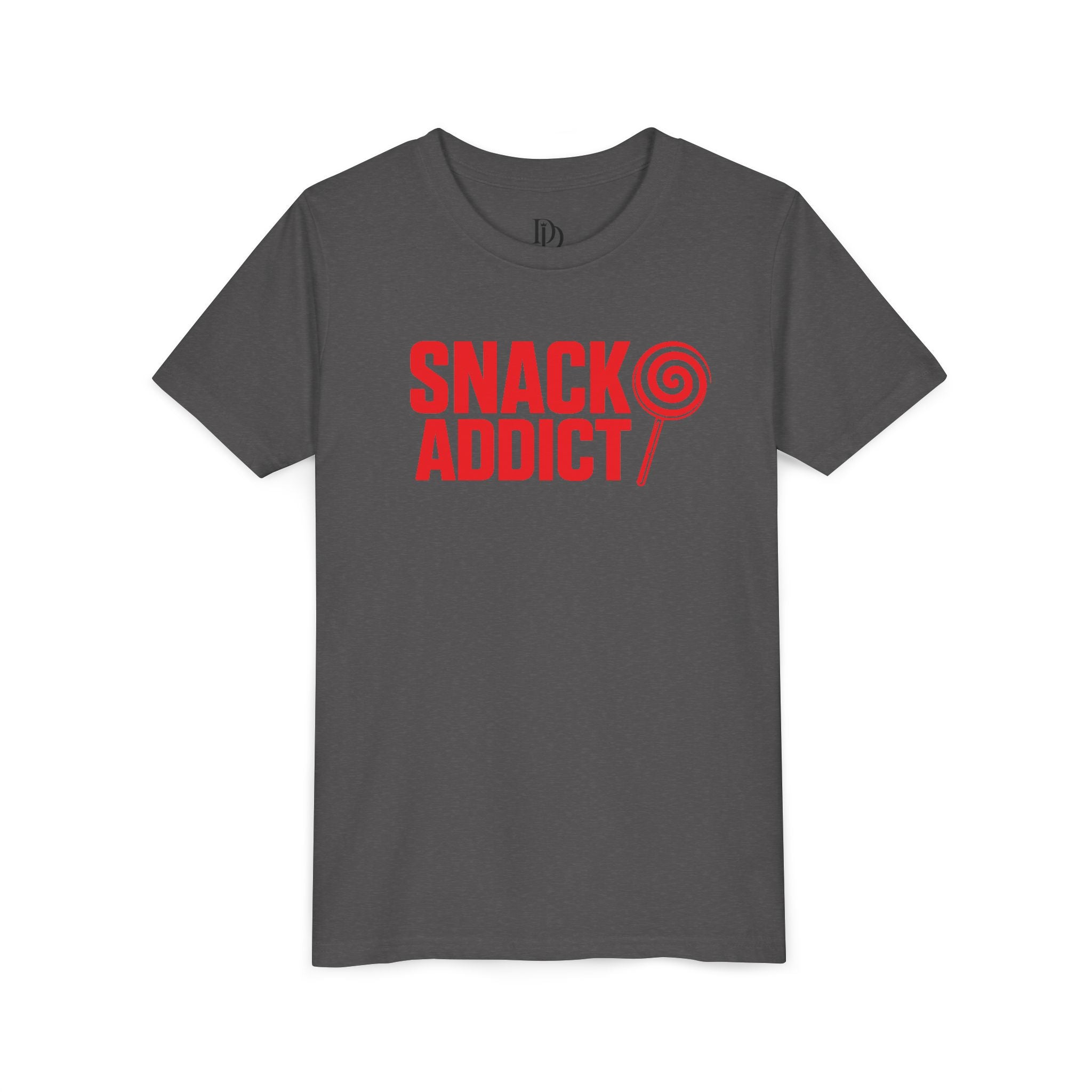 Snack Addict Youth Tee - Red Print