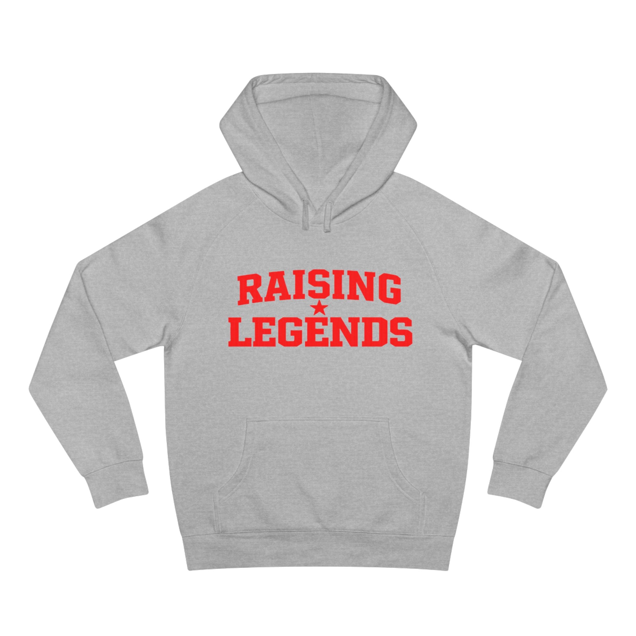 Raising Legends Proud Parent Hoodie - Red Print