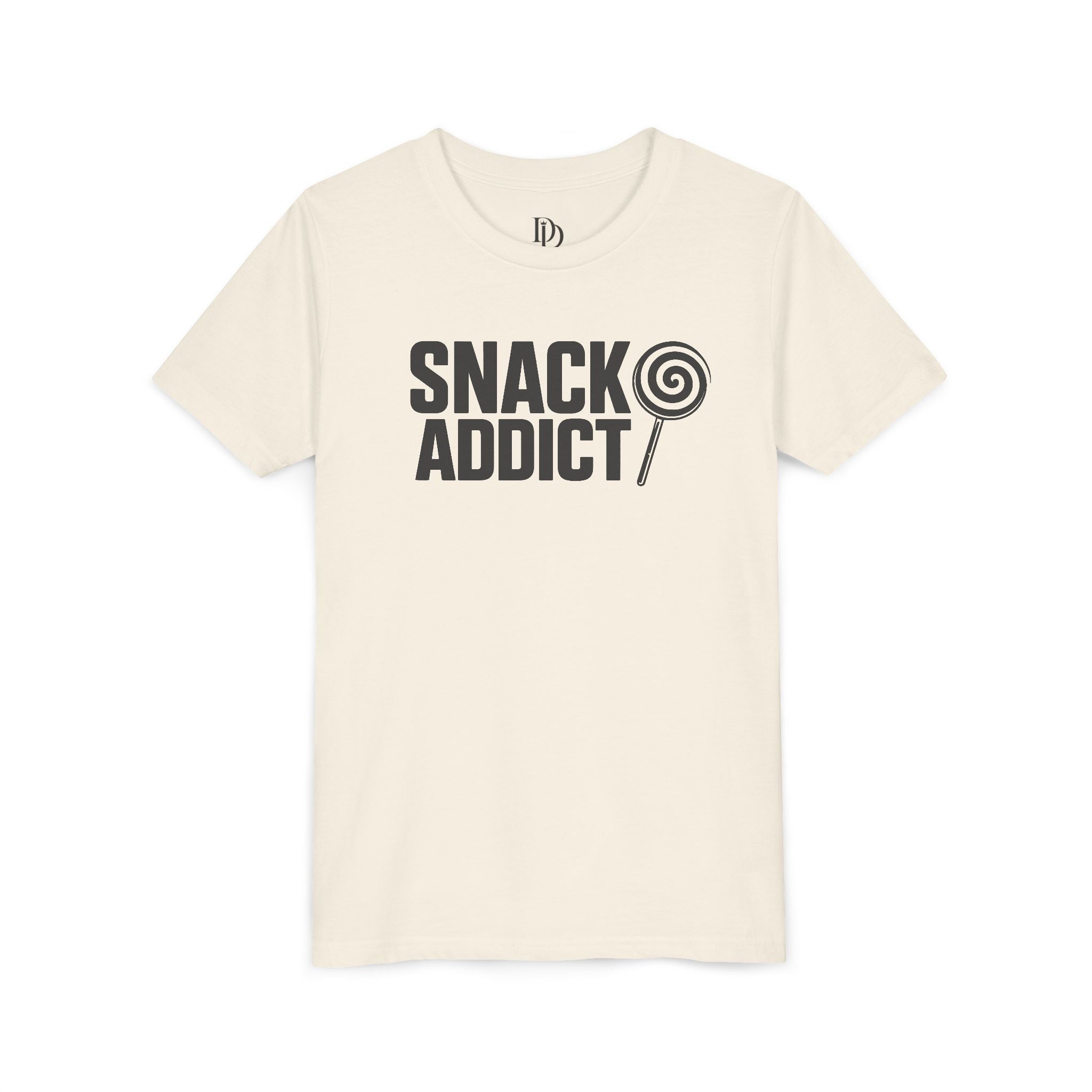 Snack Addict Youth Tee - Black Print