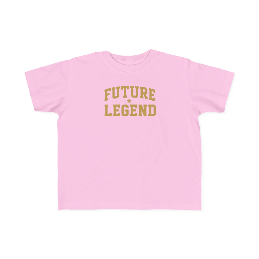 Future Legend Toddler Tee - Gold Print