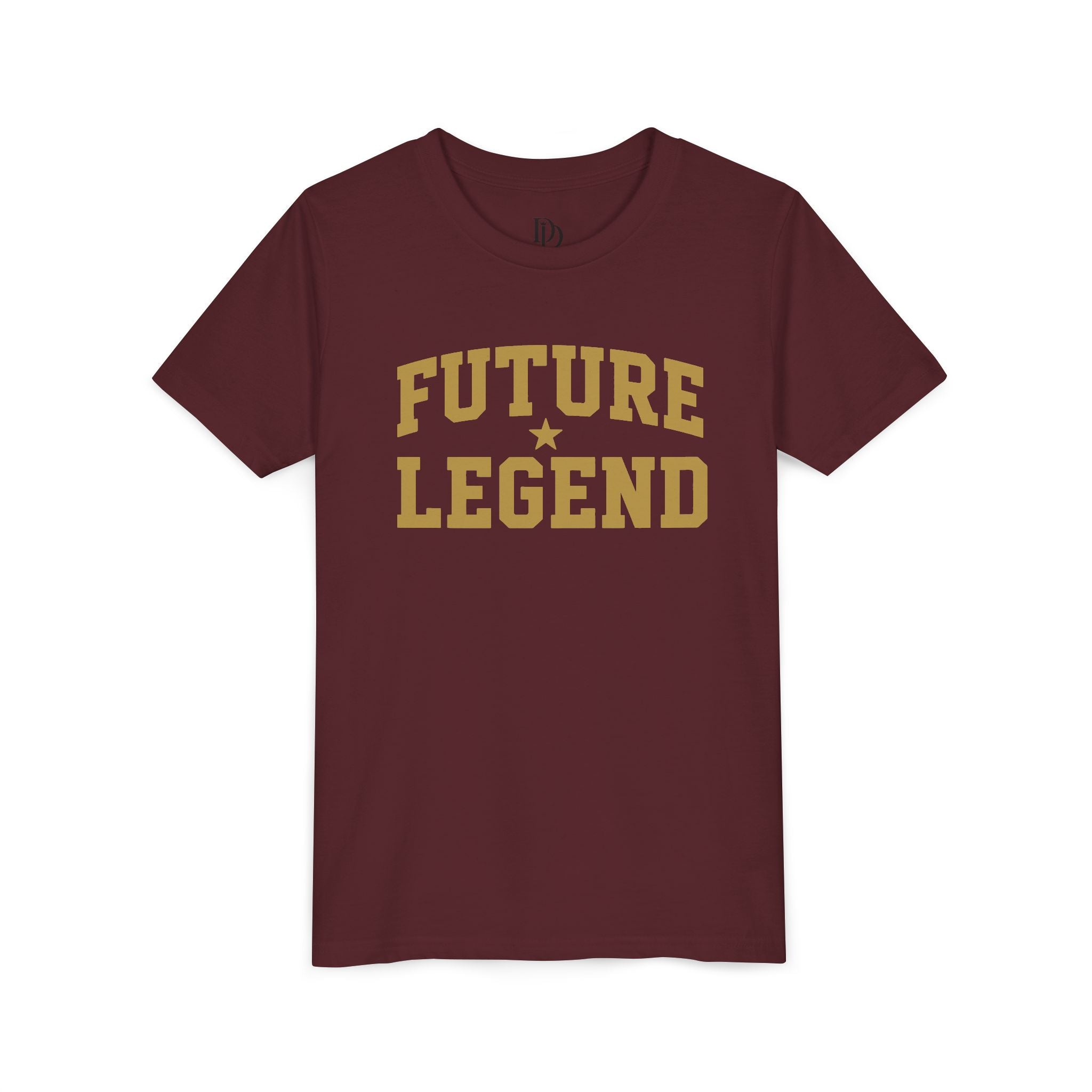 Future Legend Youth Tee - Gold Print
