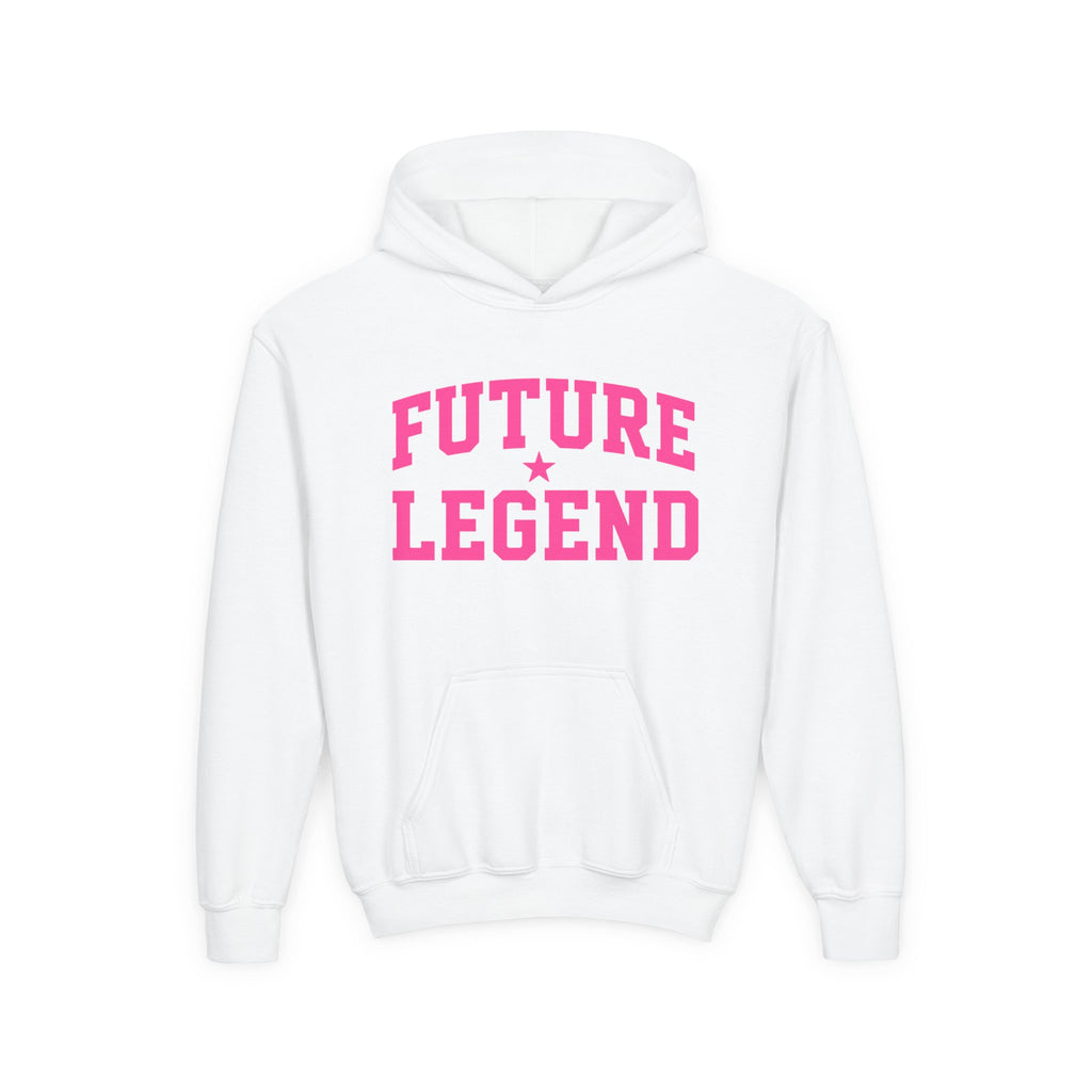 Youth Hoodie - "Future Legend" - Pink Print