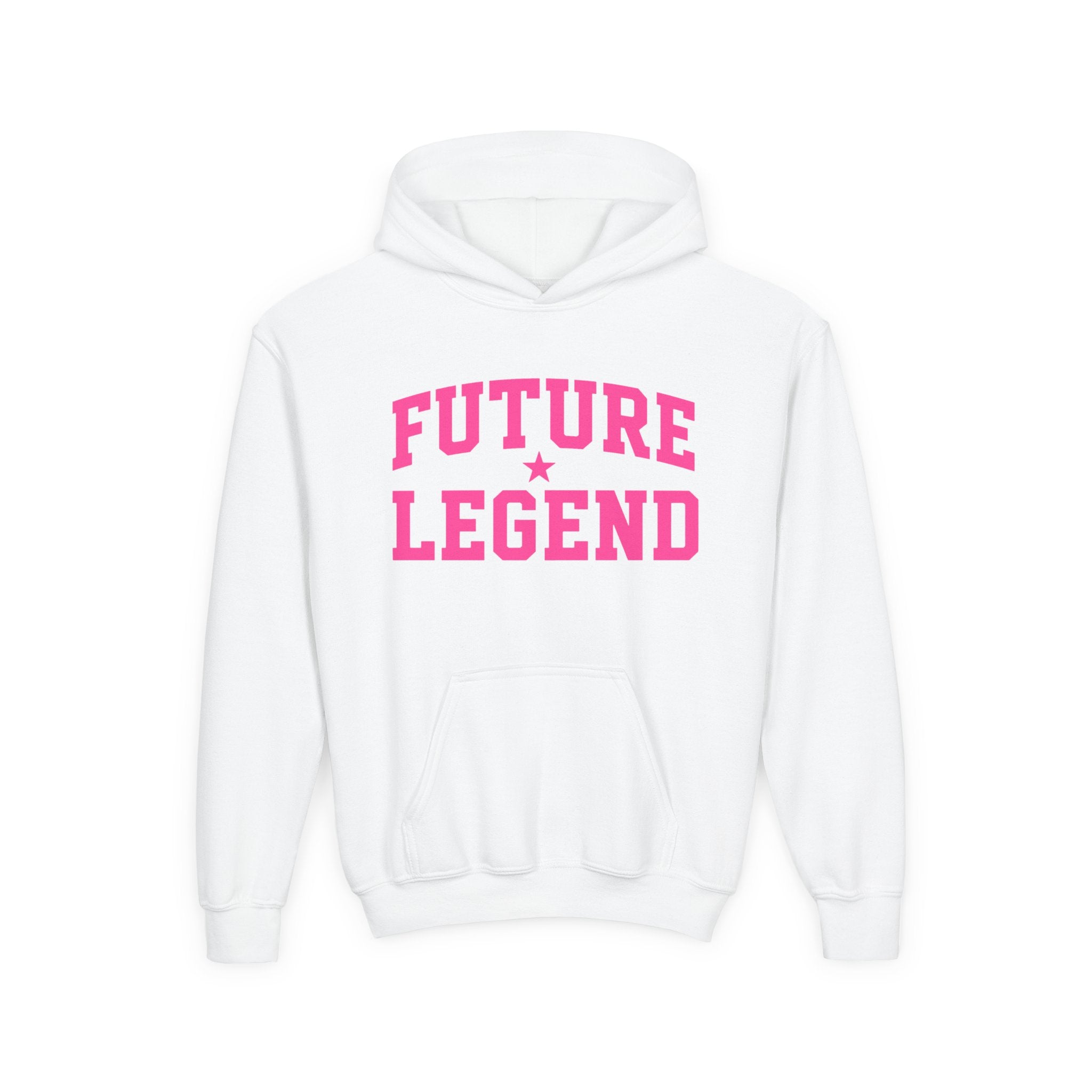 Youth Hoodie - "Future Legend" - Pink Print