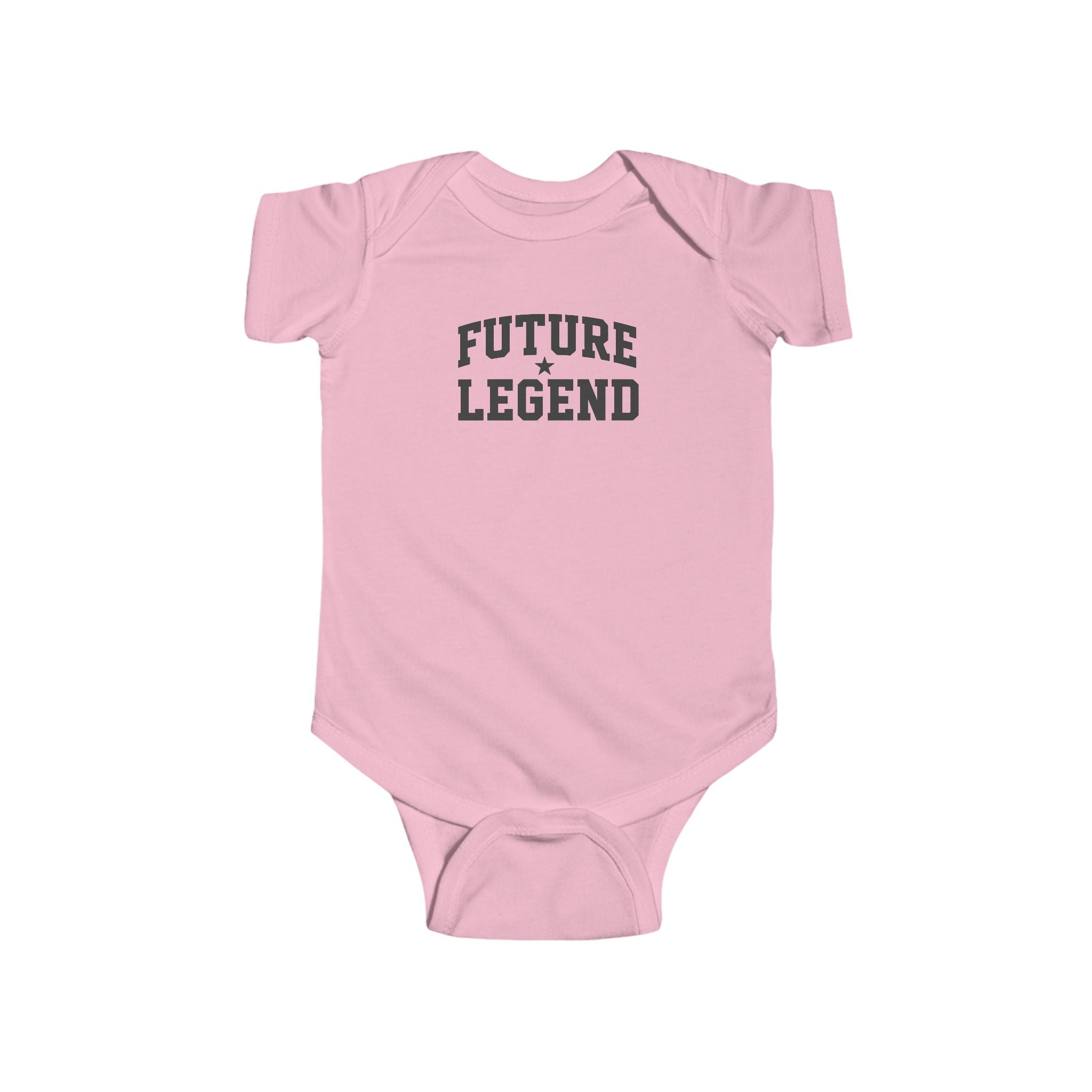 Future Legend Baby Onesie — Black Print
