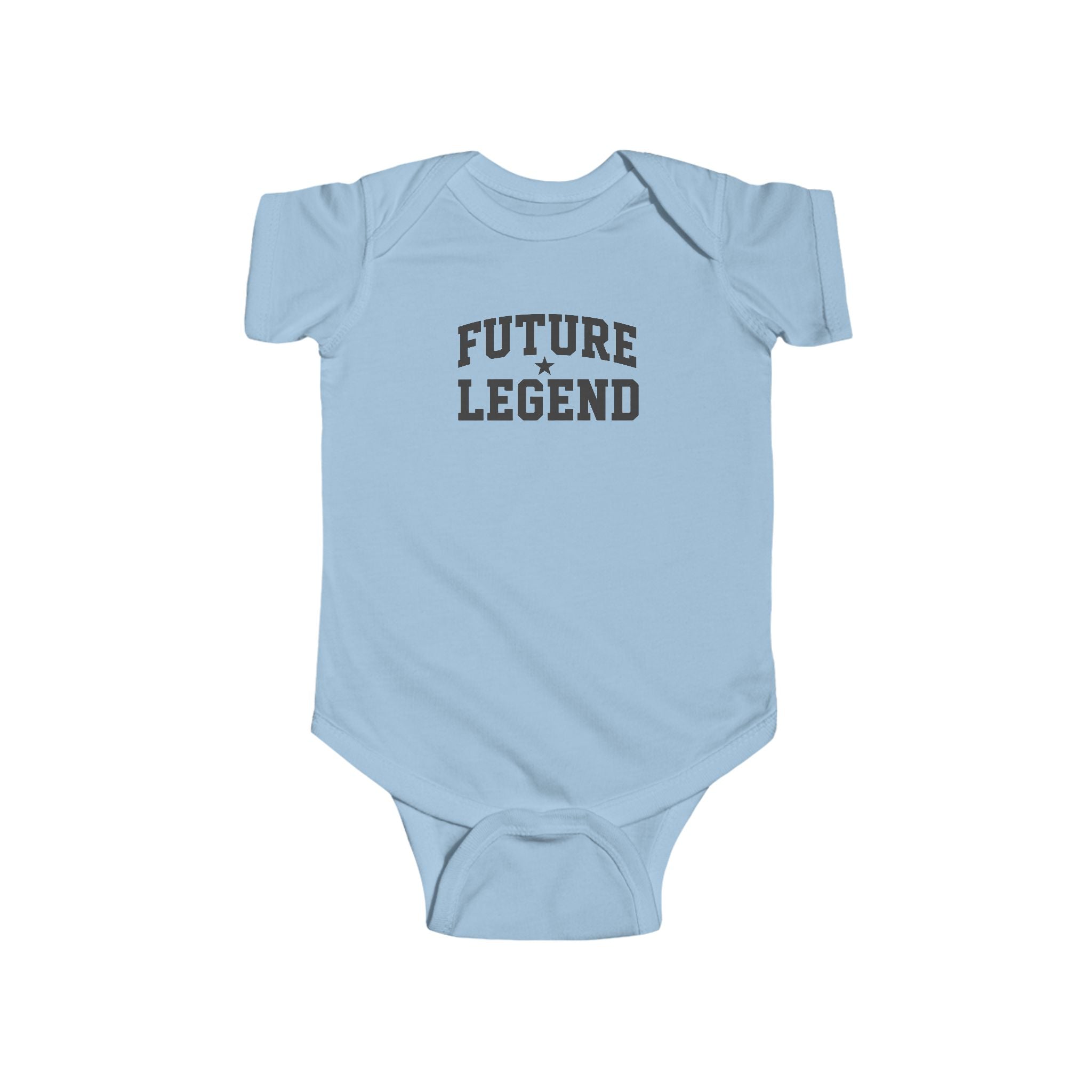 Future Legend Baby Onesie — Black Print