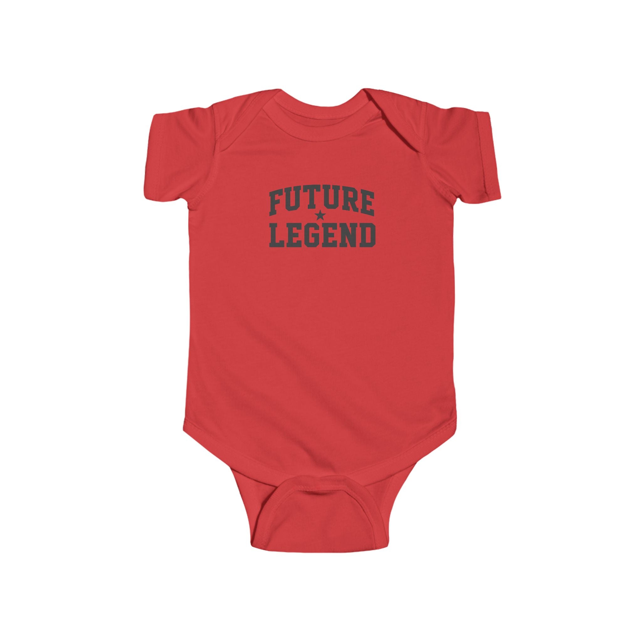 Future Legend Baby Onesie — Black Print