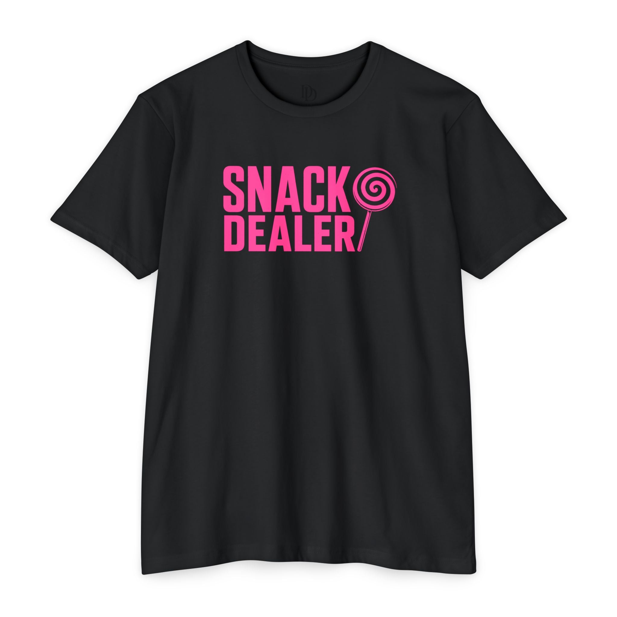 Snack Dealer Adult Tee - Pink Print