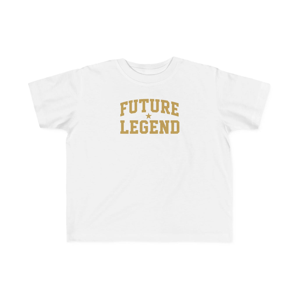 Future Legend Toddler Tee - Gold Print