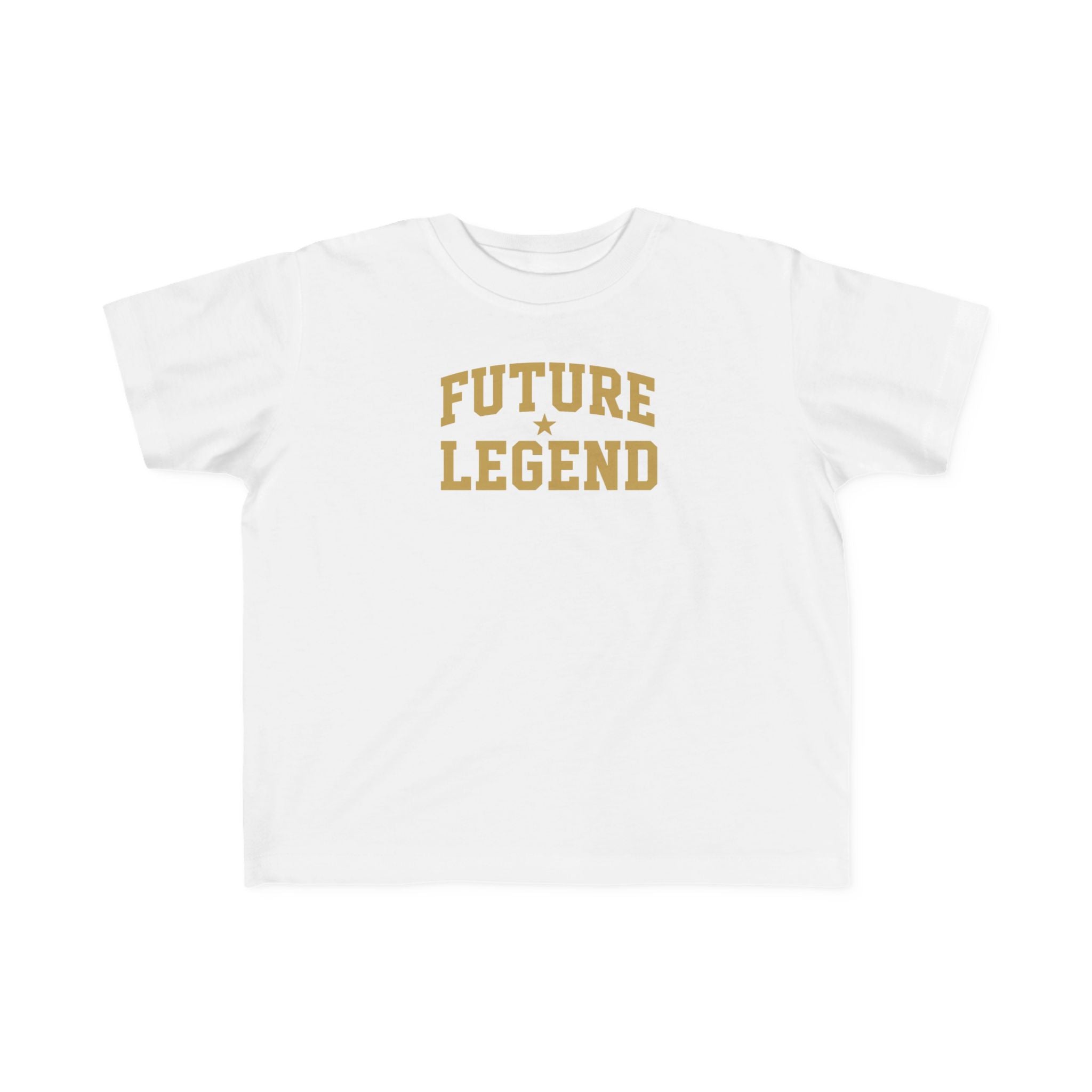 Future Legend Toddler Tee - Gold Print