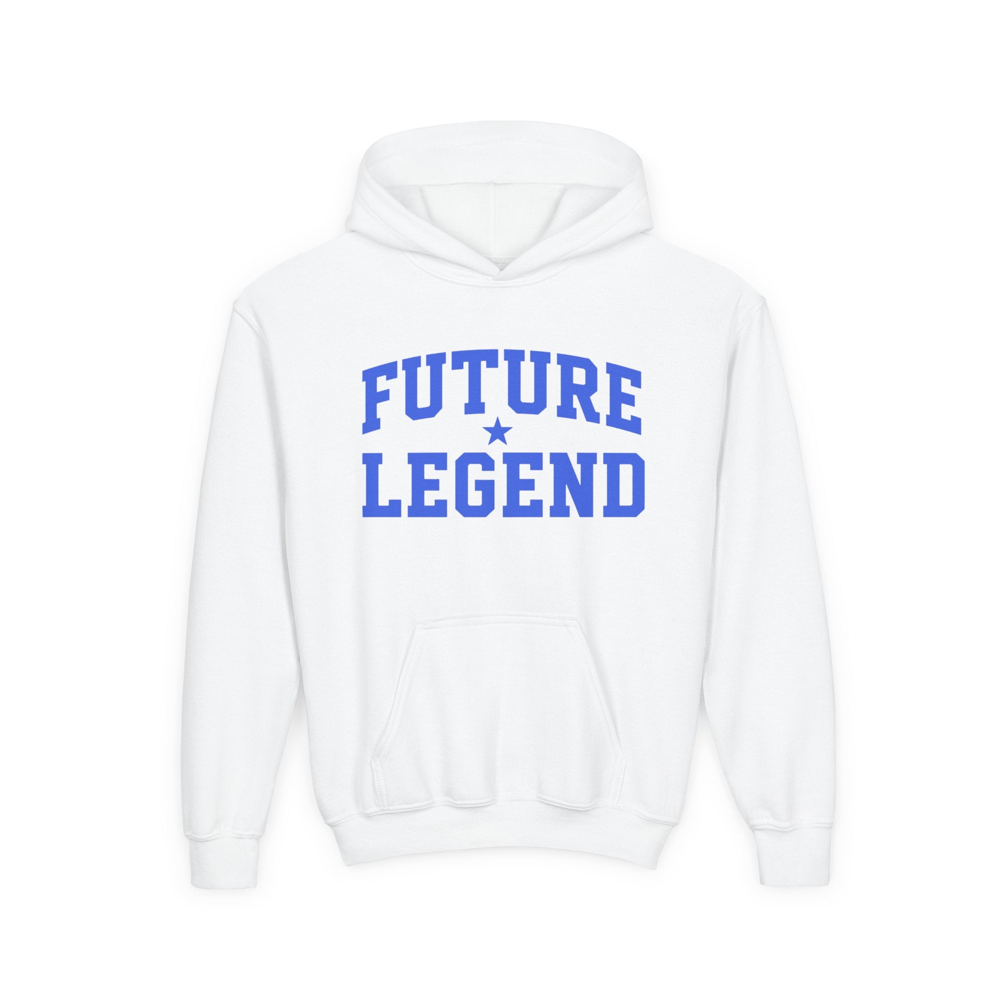 Youth Hoodie - "Future Legend" - Blue Print
