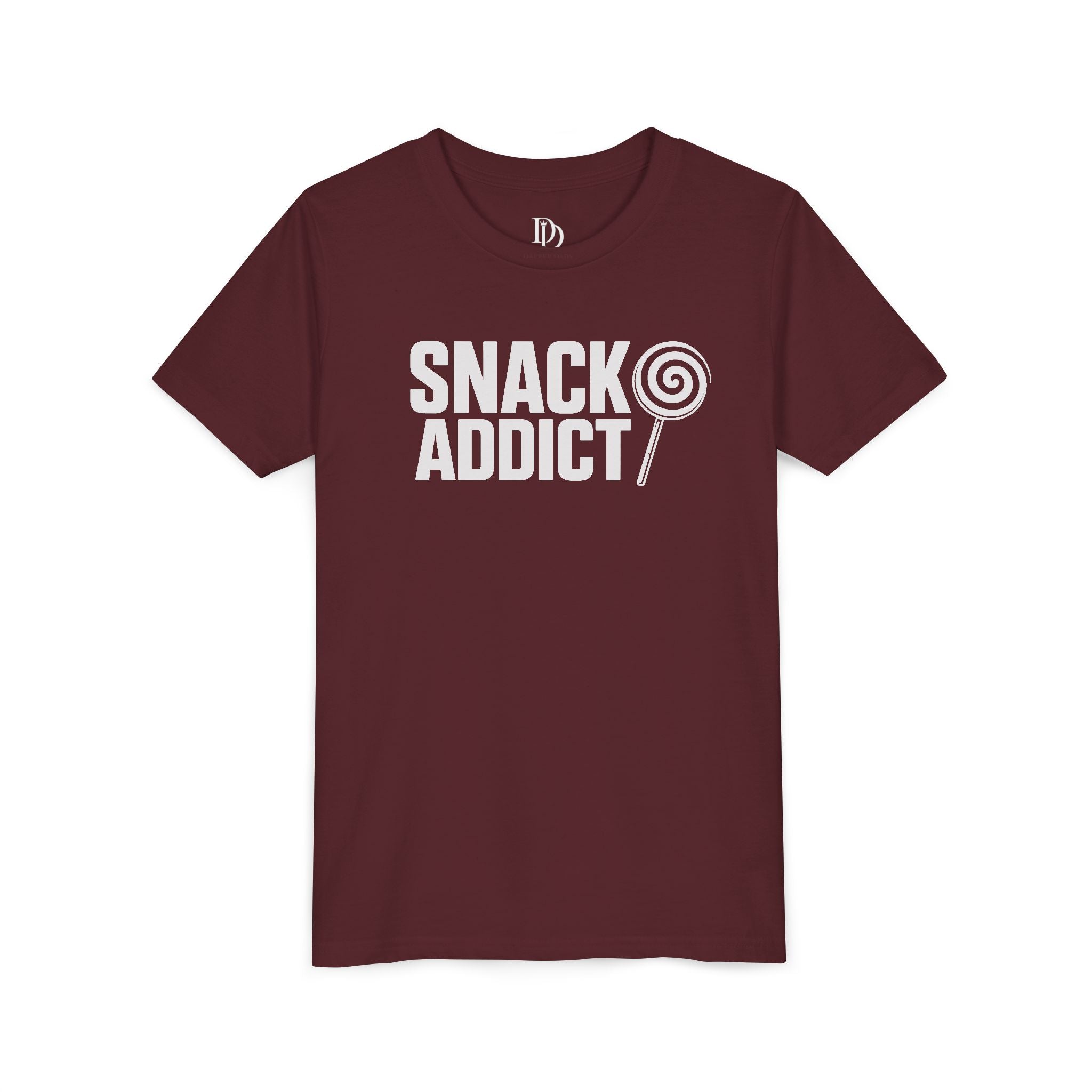 Snack Addict Youth Tee - White Print