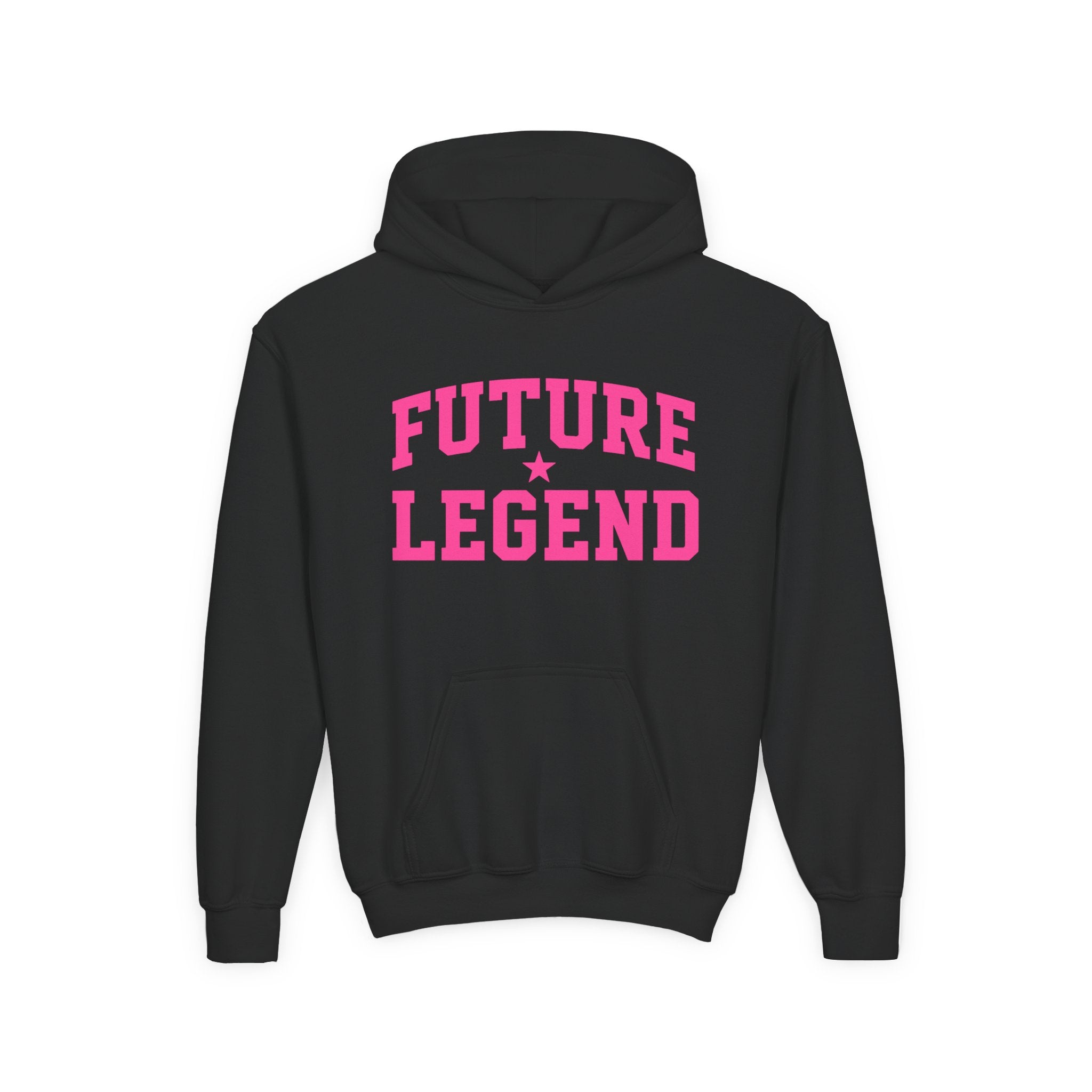 Youth Hoodie - "Future Legend" - Pink Print
