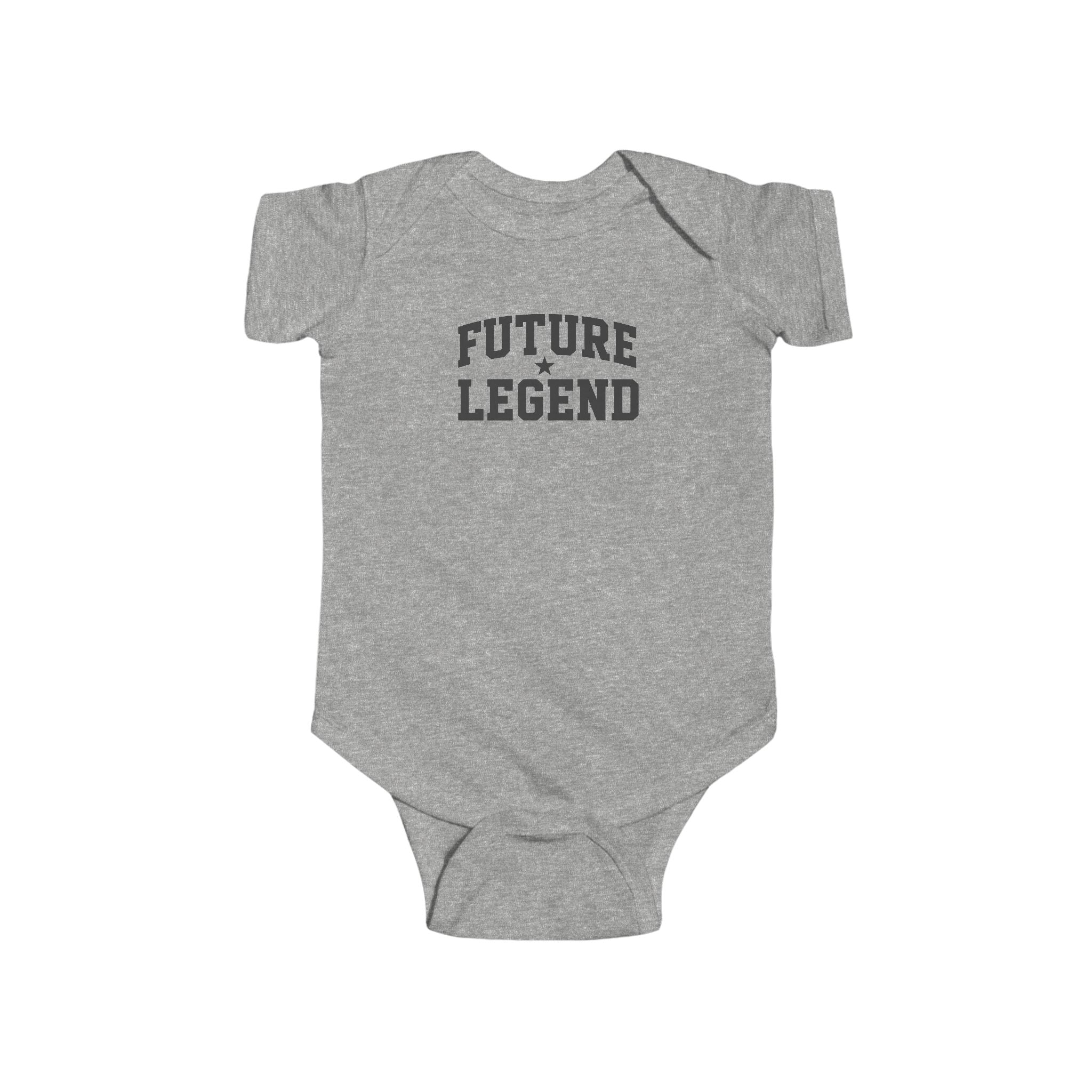 Future Legend Baby Onesie — Black Print