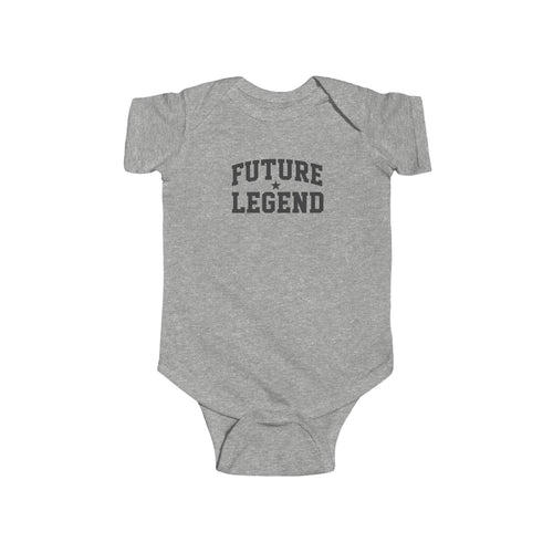 Future Legend Baby Onesie — Black Print