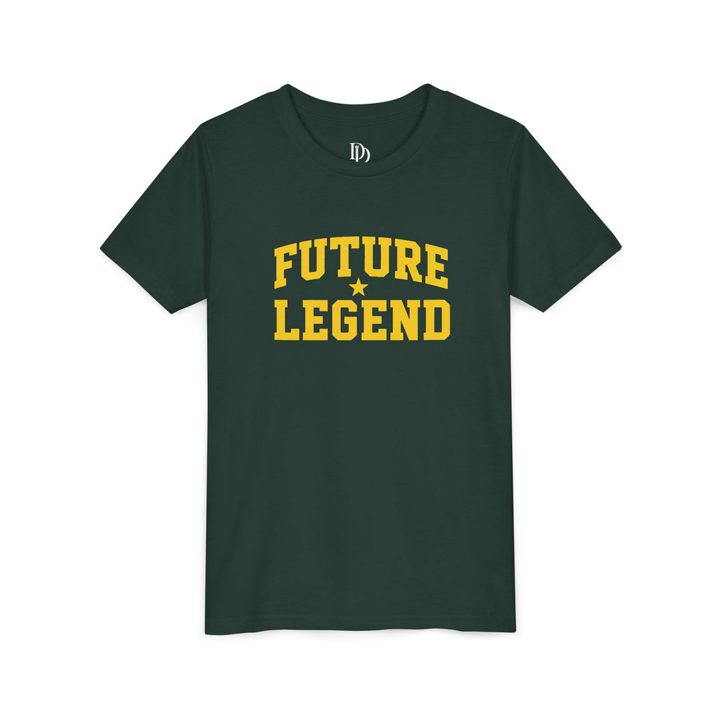 Future Legend Youth Tee - Gold Print