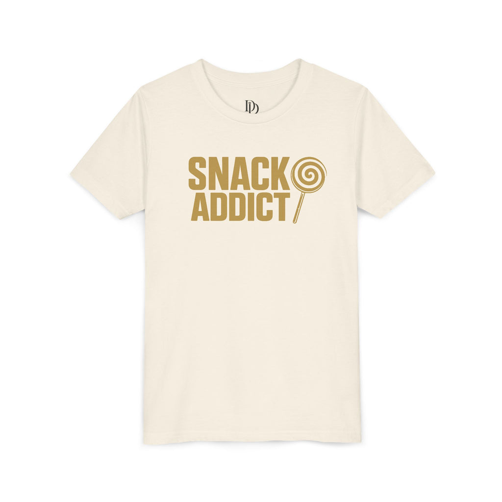 Snack Addict Youth Tee - Gold Print