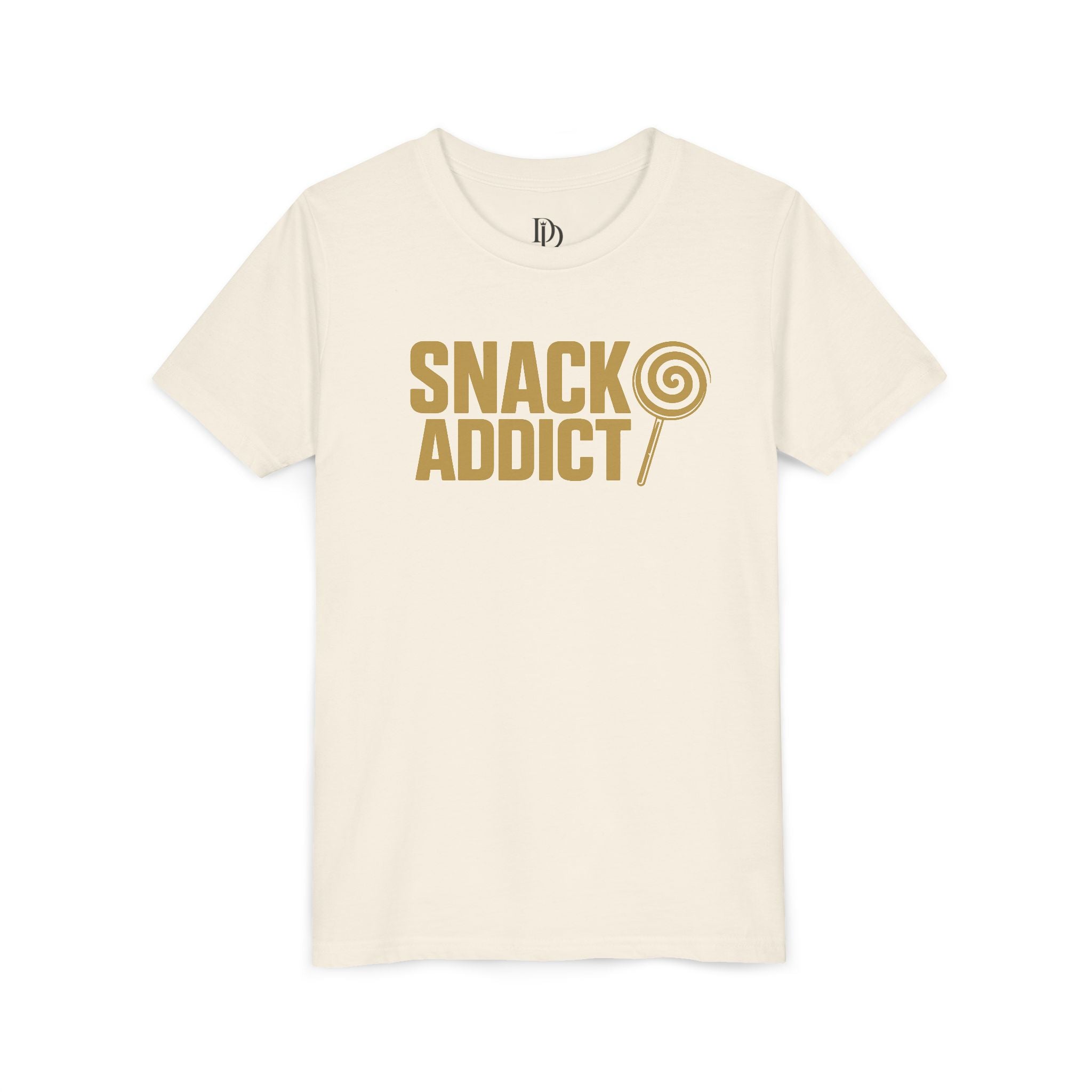 Snack Addict Youth Tee - Gold Print