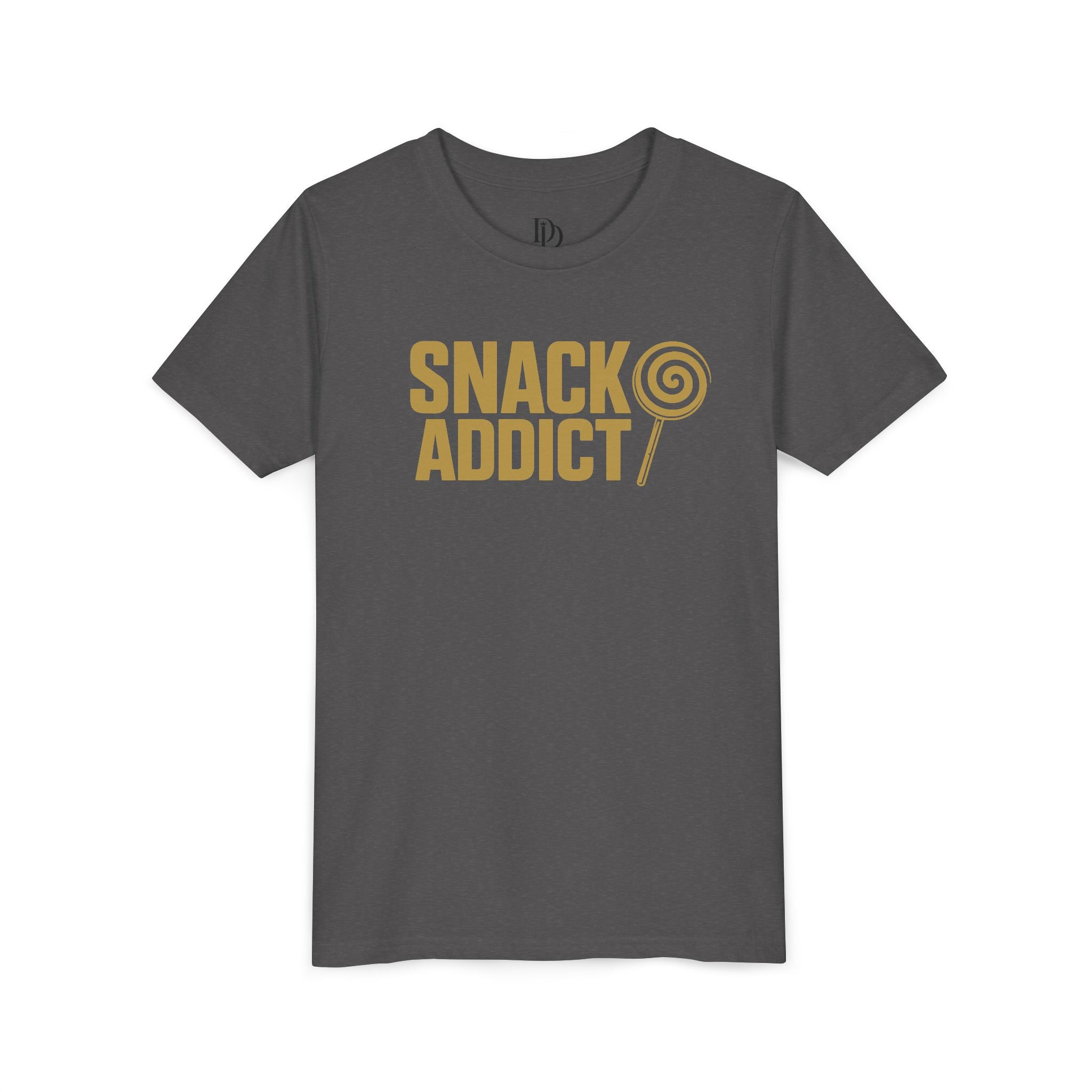 Snack Addict Youth Tee - Gold Print
