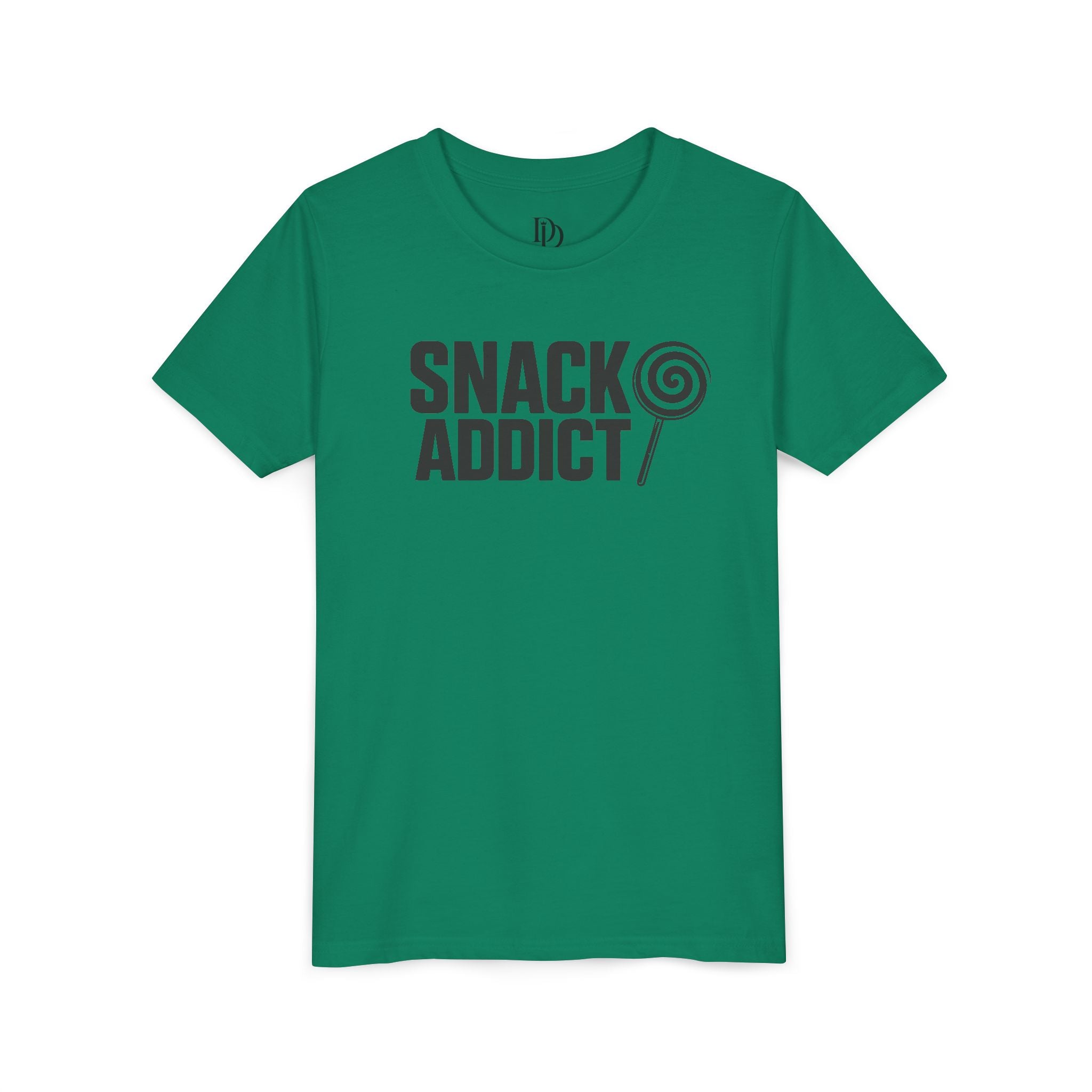 Snack Addict Youth Tee - Black Print