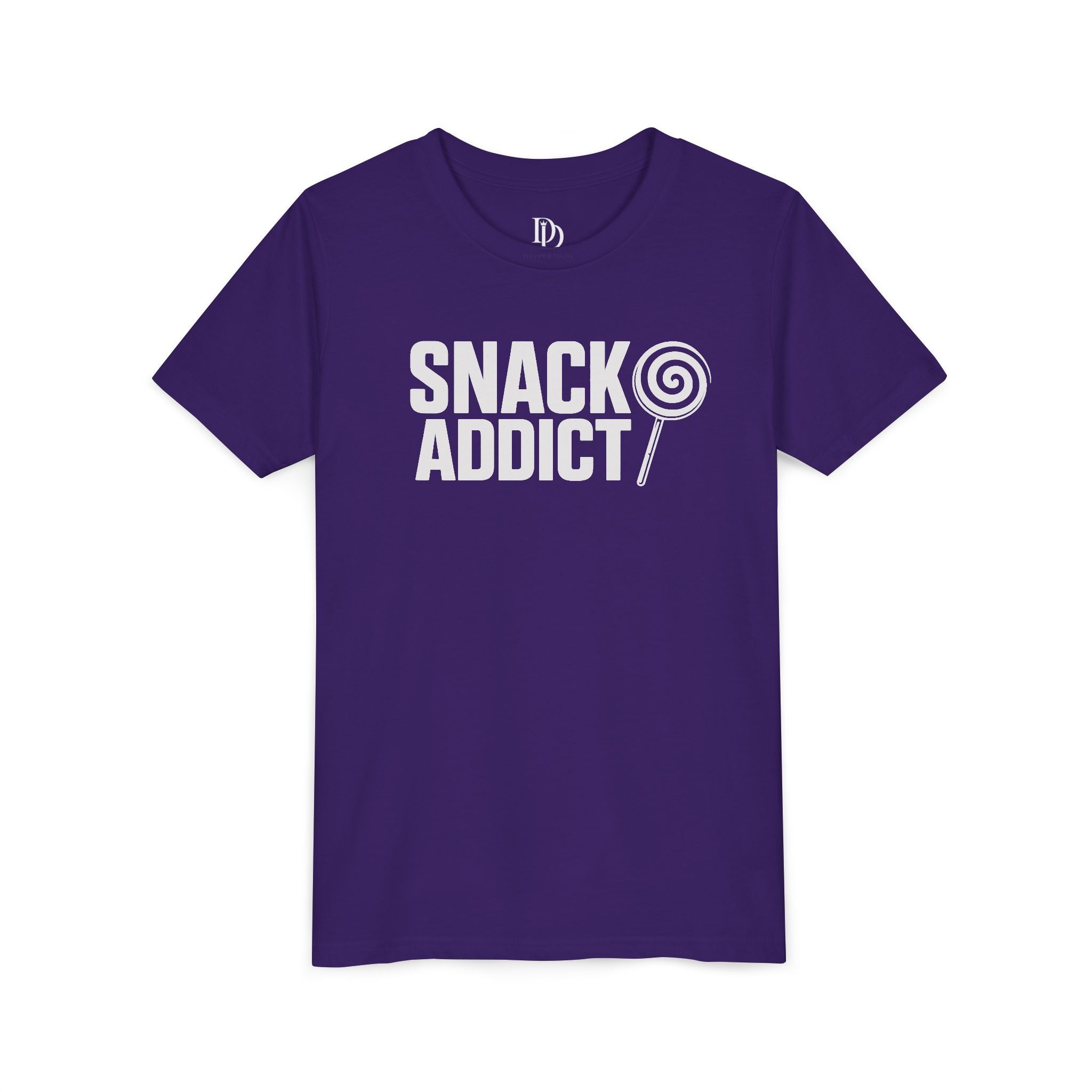 Snack Addict Youth Tee - White Print