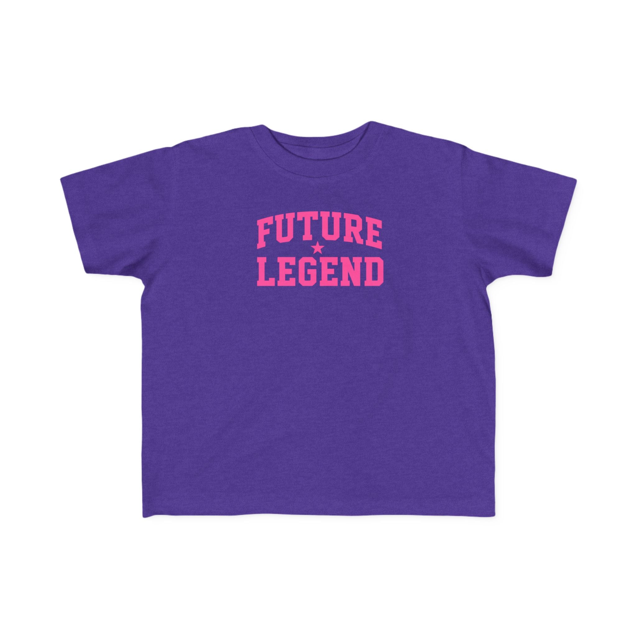 Future Legend Toddler Tee - Pink Print