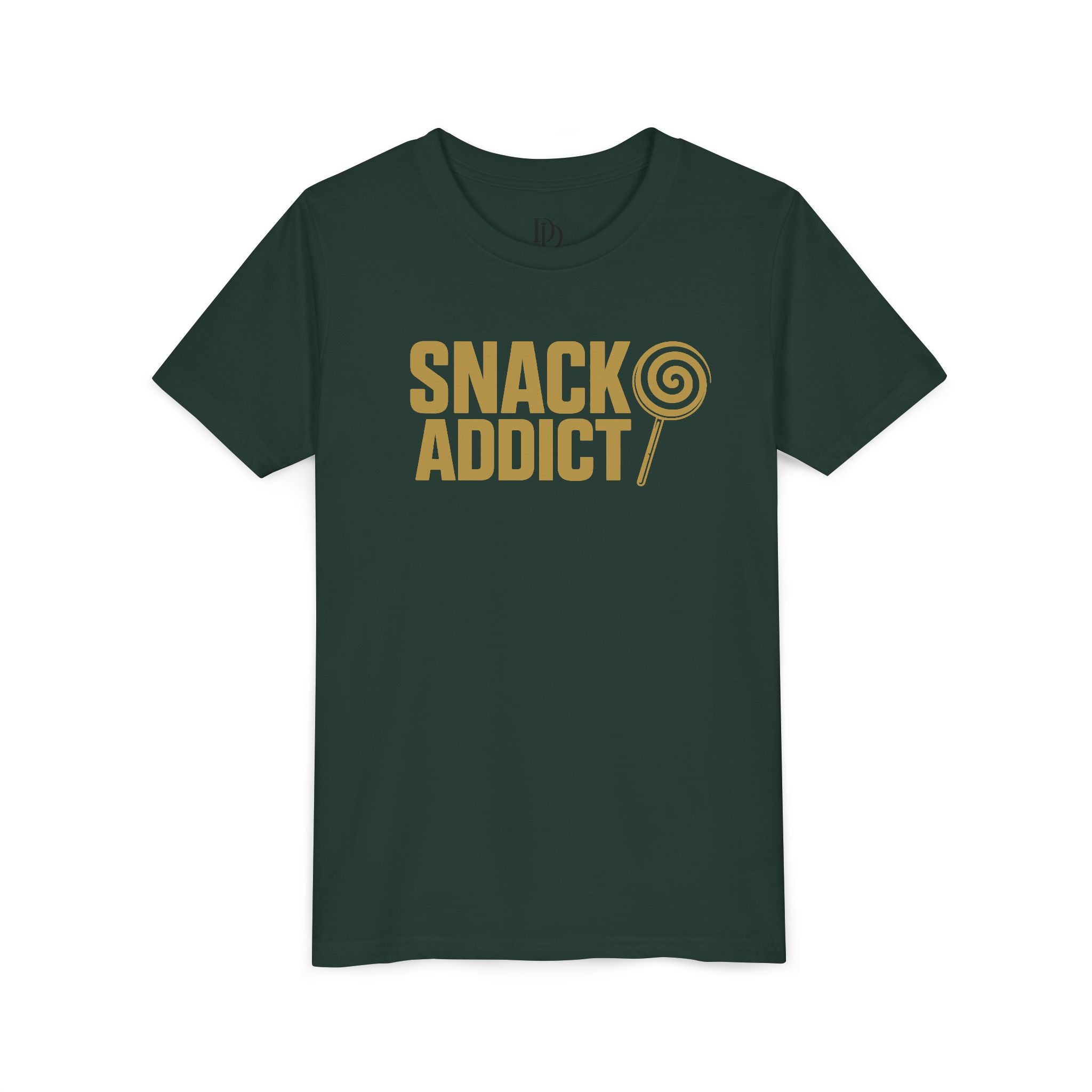 Snack Addict Youth Tee - Gold Print