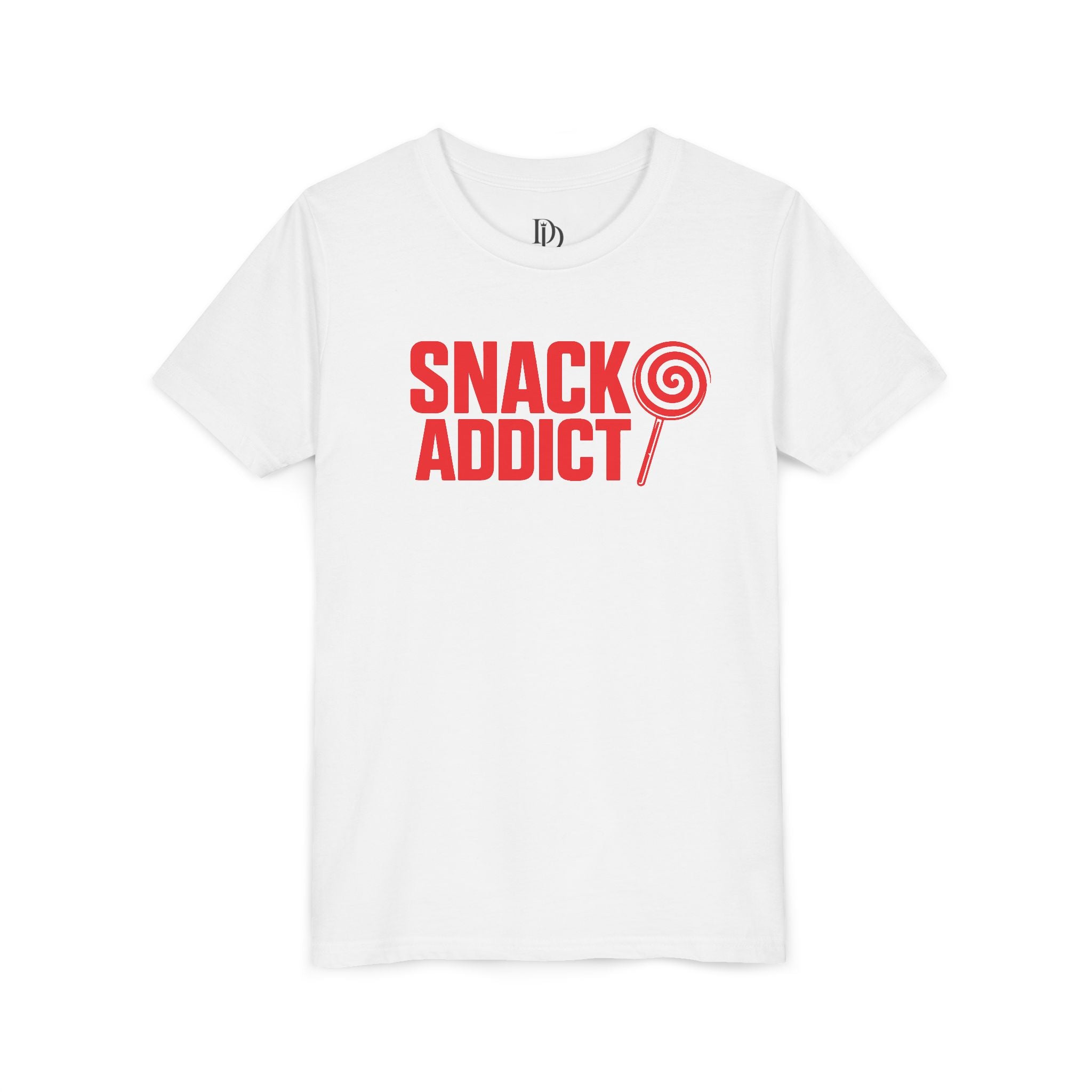 Snack Addict Youth Tee - Red Print