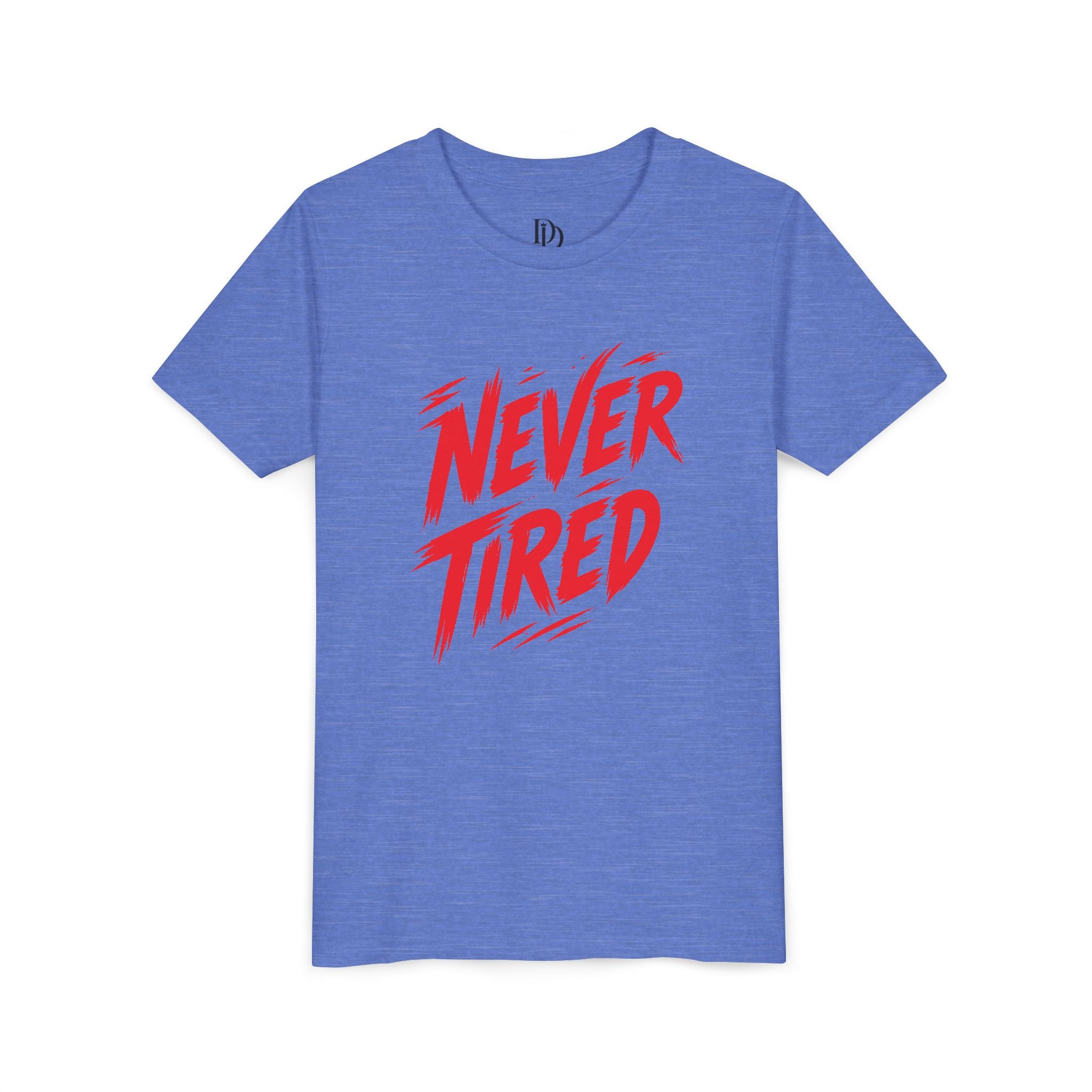 Never Tired Youth Tee - Red Print