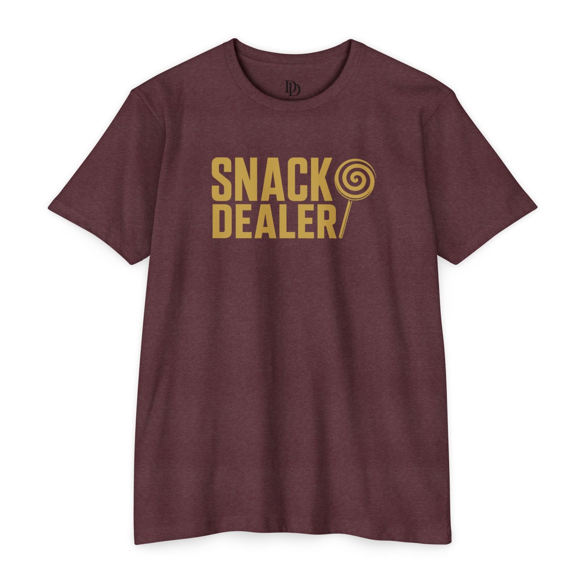 Snack Dealer Adult Tee - Gold Print