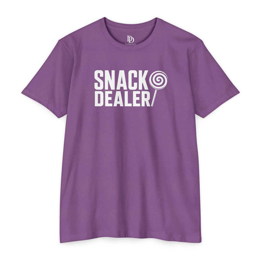 Snack Dealer Adult Tee - White Print
