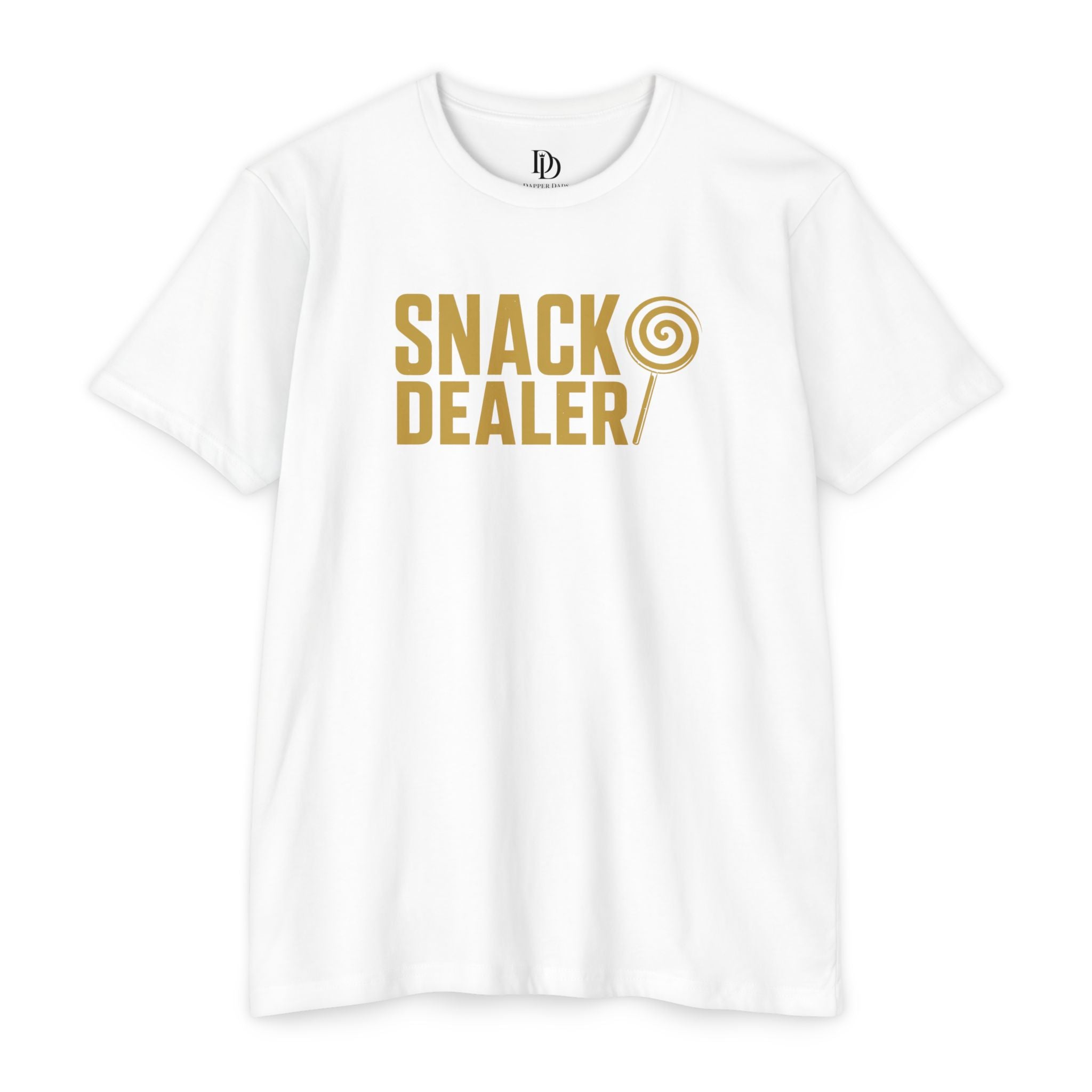 Snack Dealer Adult Tee - Gold Print
