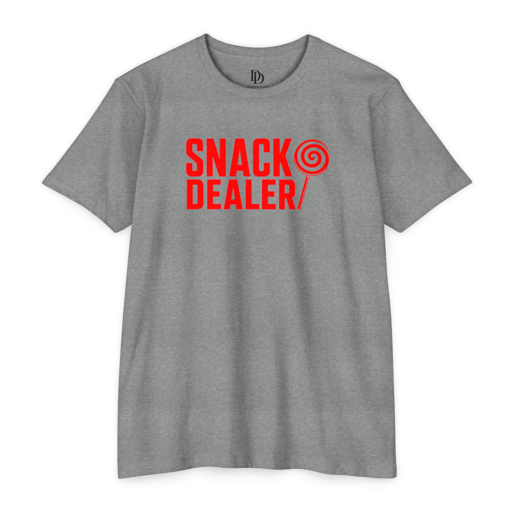 Snack Dealer Adult Tee - Red Print