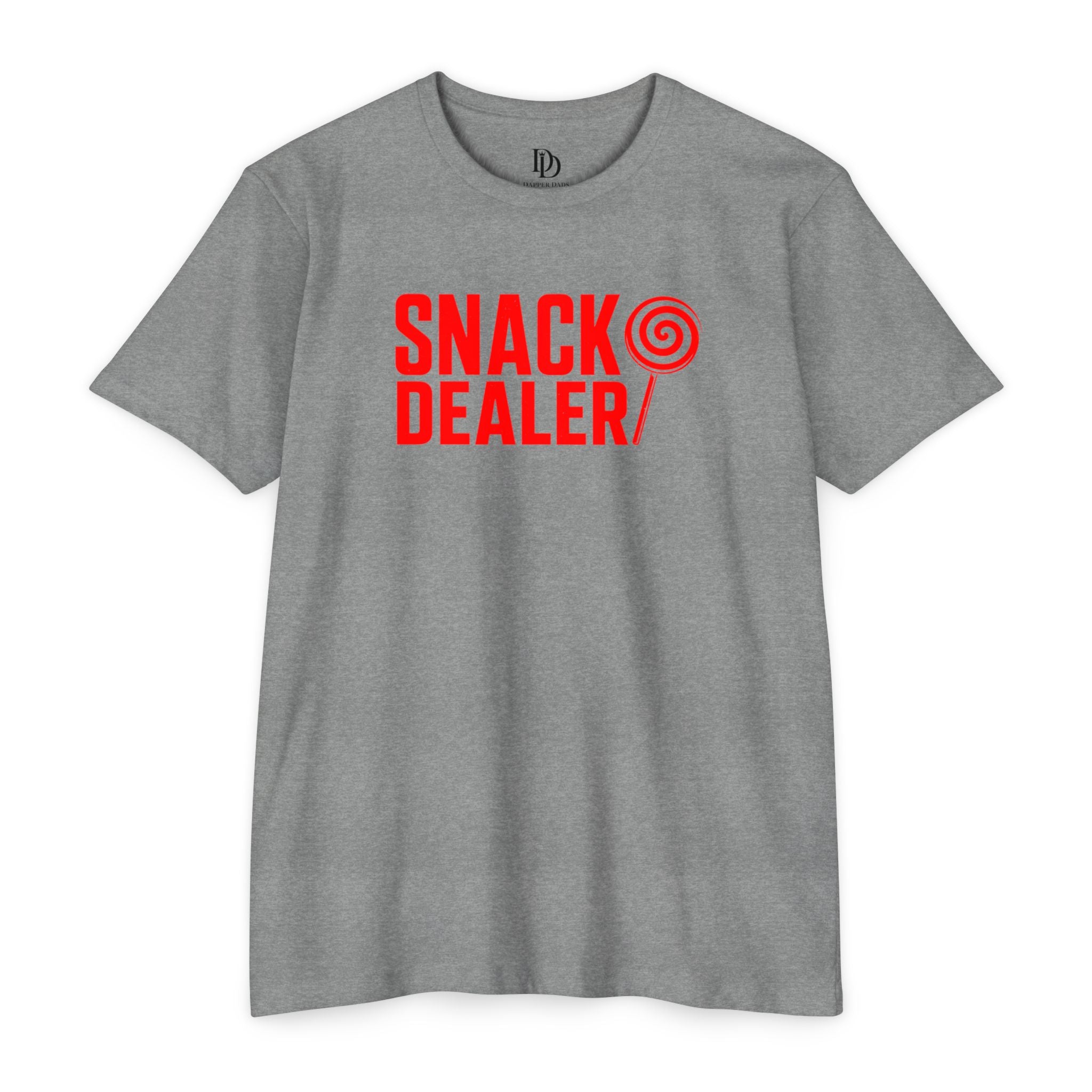 Snack Dealer Adult Tee - Red Print