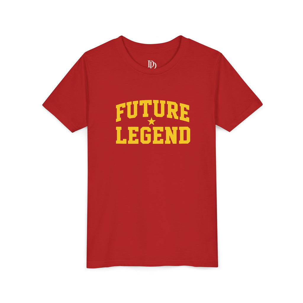 Future Legend Youth Tee - Gold Print