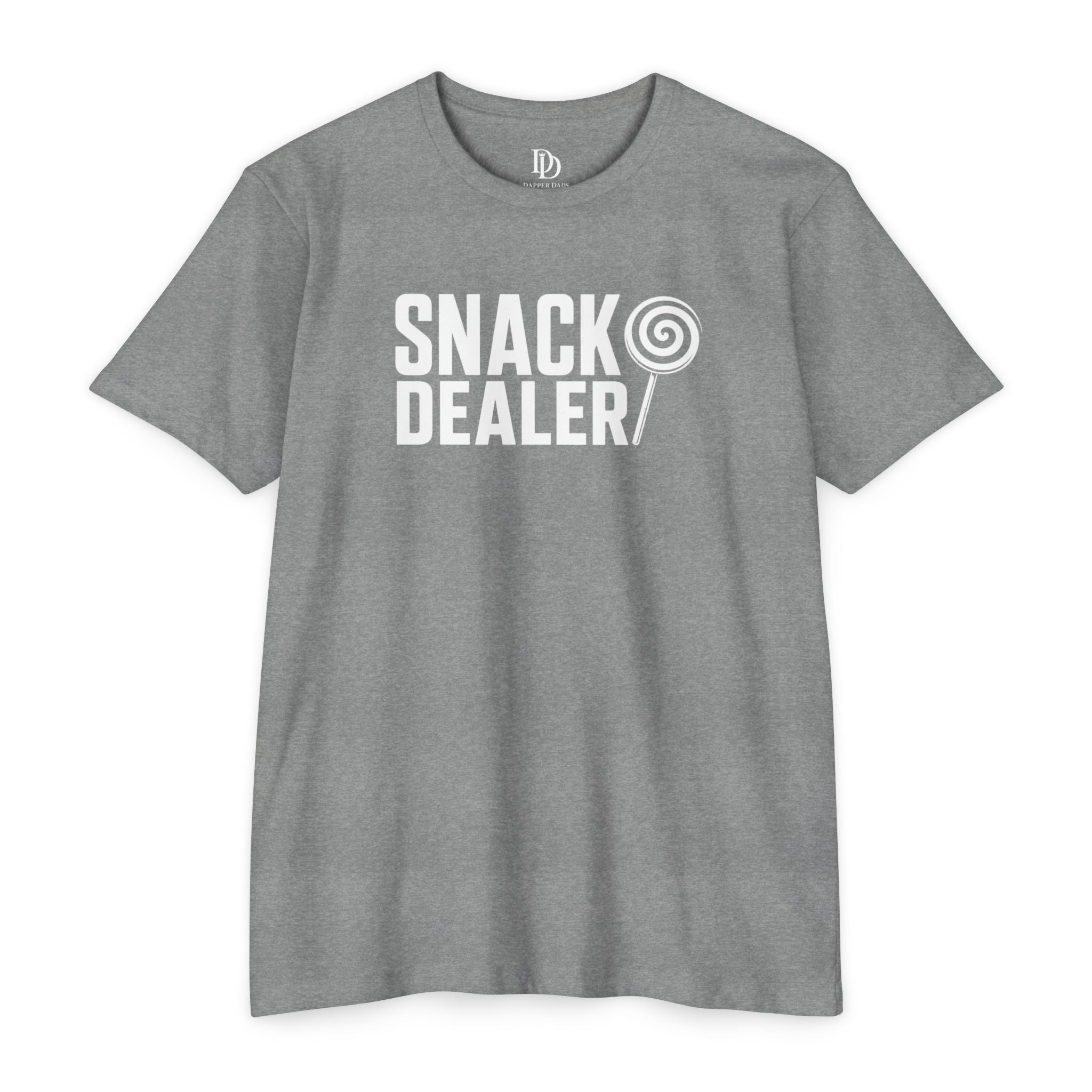 Snack Dealer Adult Tee - White Print