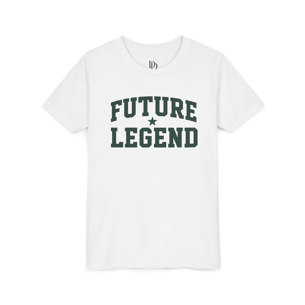 Future Legend Youth Tee - Green Print