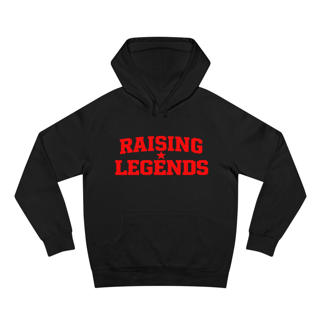 Raising Legends Proud Parent Hoodie - Red Print