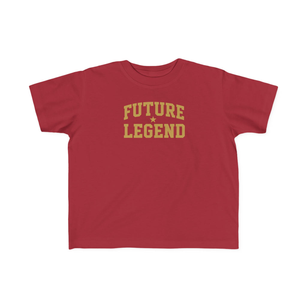 Future Legend Toddler Tee - Gold Print