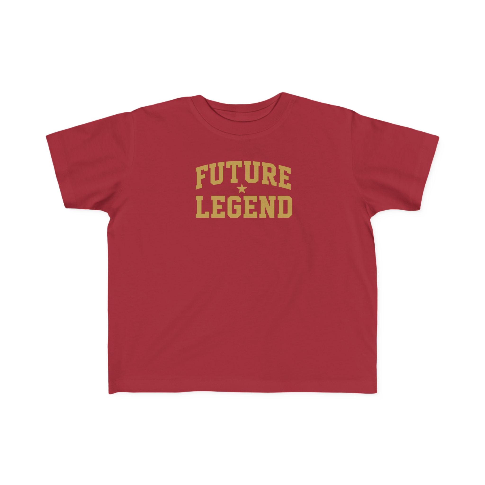 Future Legend Toddler Tee - Gold Print