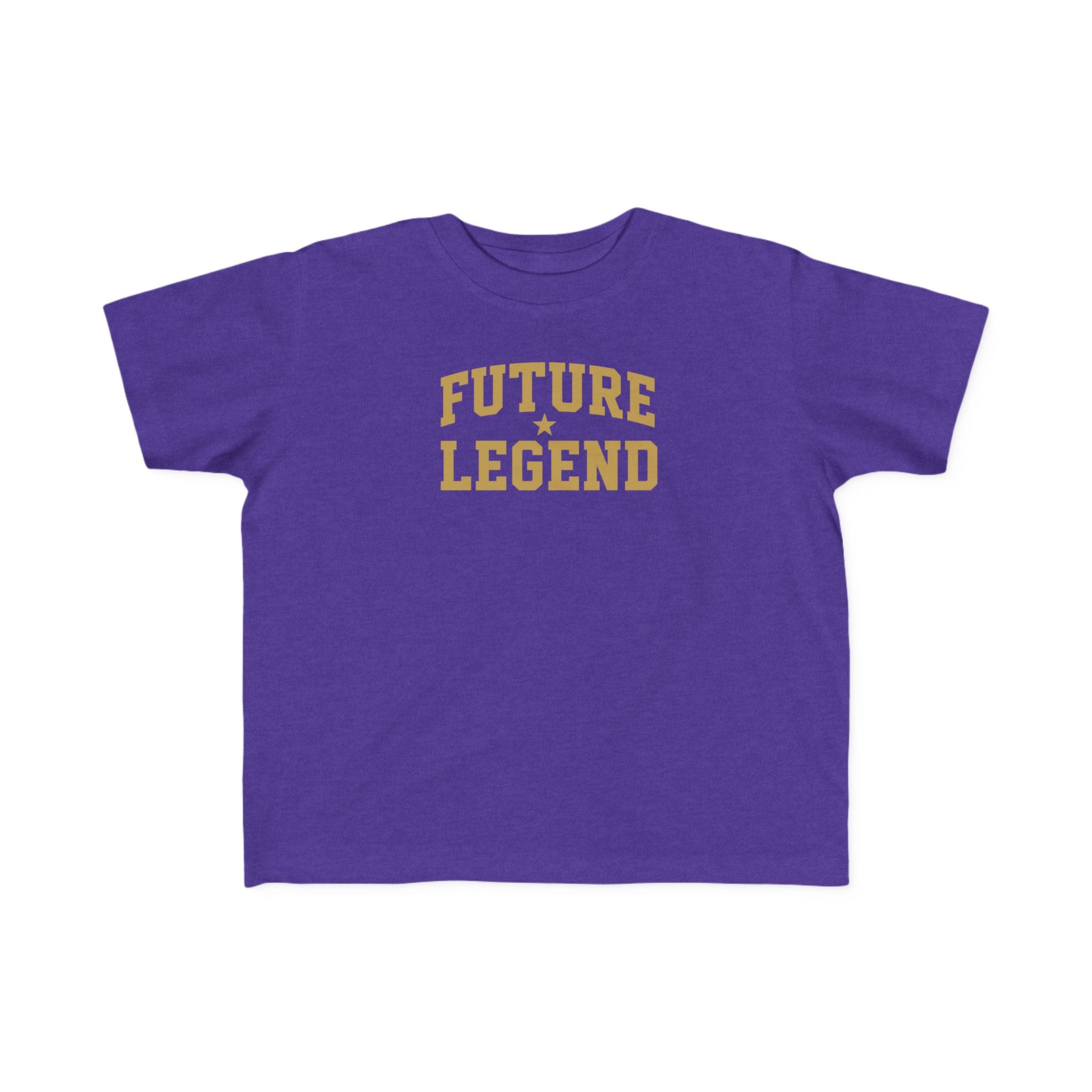 Future Legend Toddler Tee - Gold Print