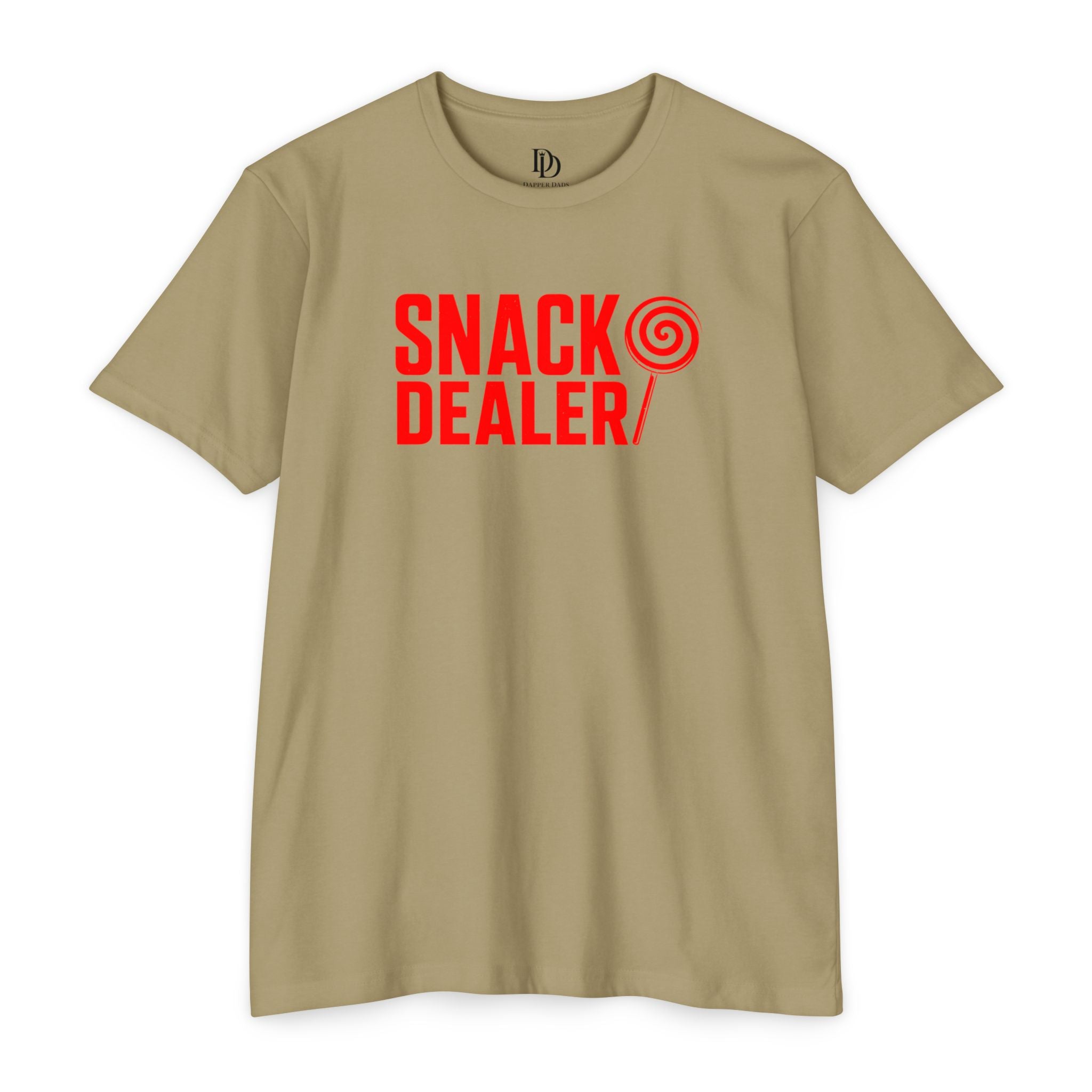 Snack Dealer Adult Tee - Red Print