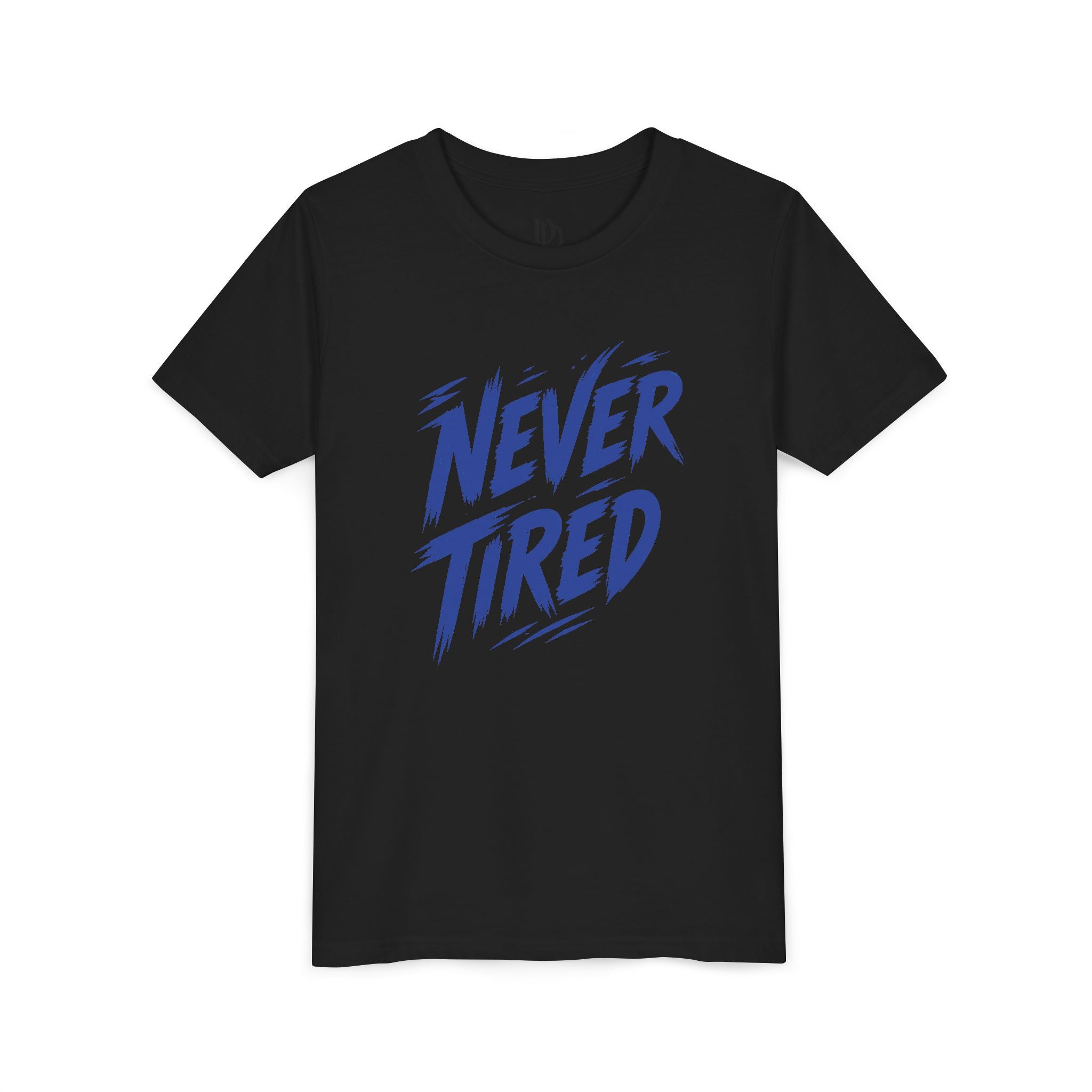 Never Tired Youth Tee - Blue Print