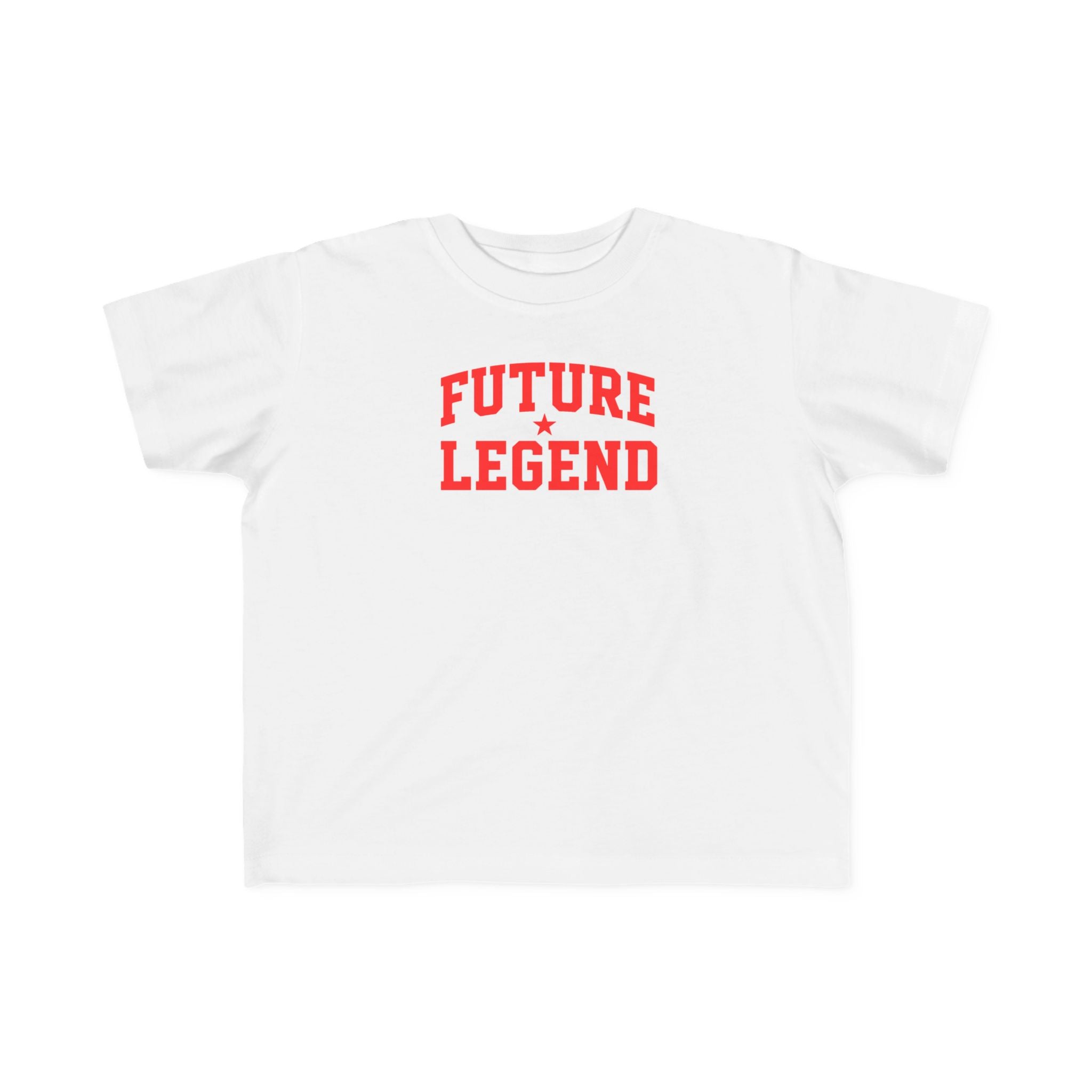 Future Legend Toddler Tee - Red Print