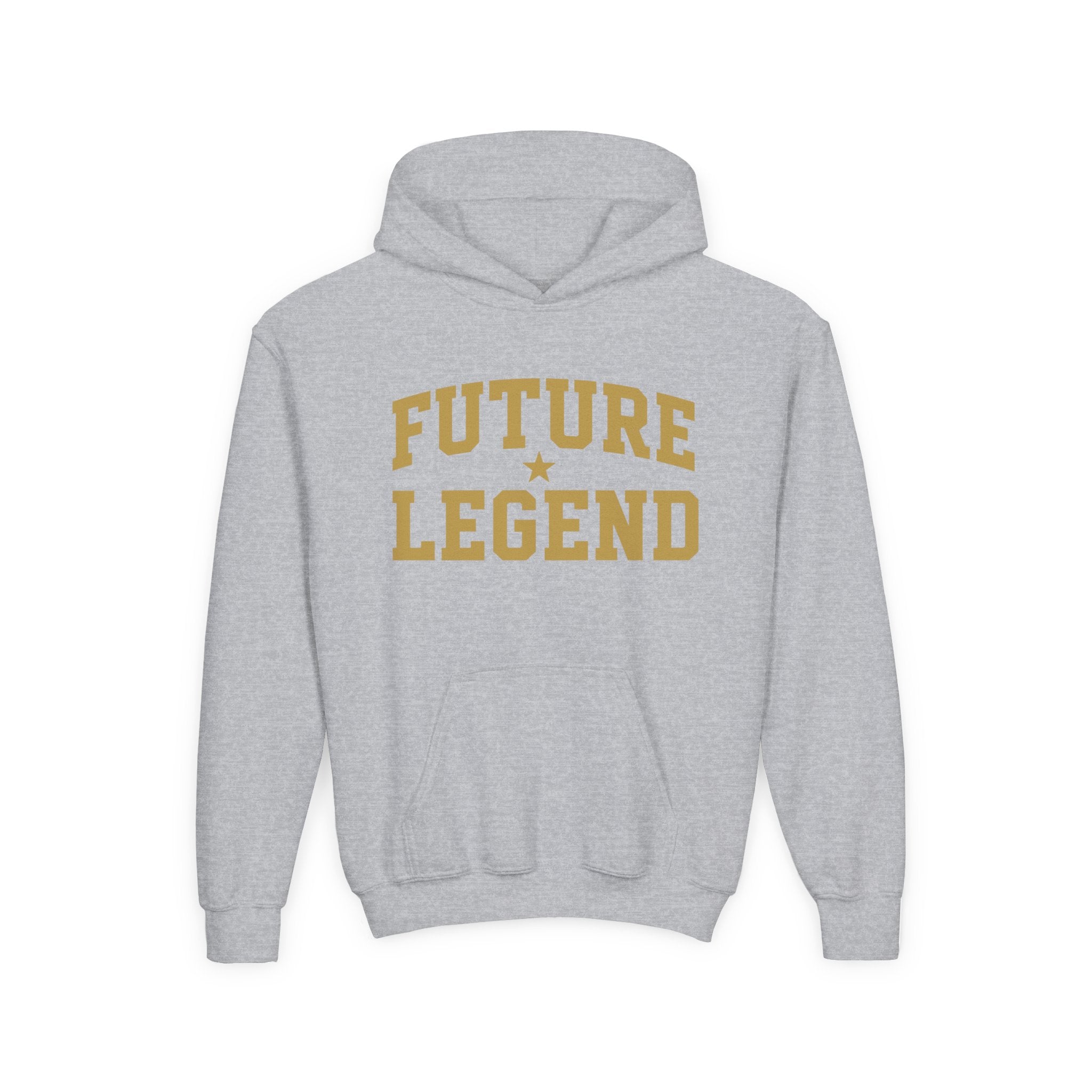 Youth Hoodie - "Future Legend" - Gold Print