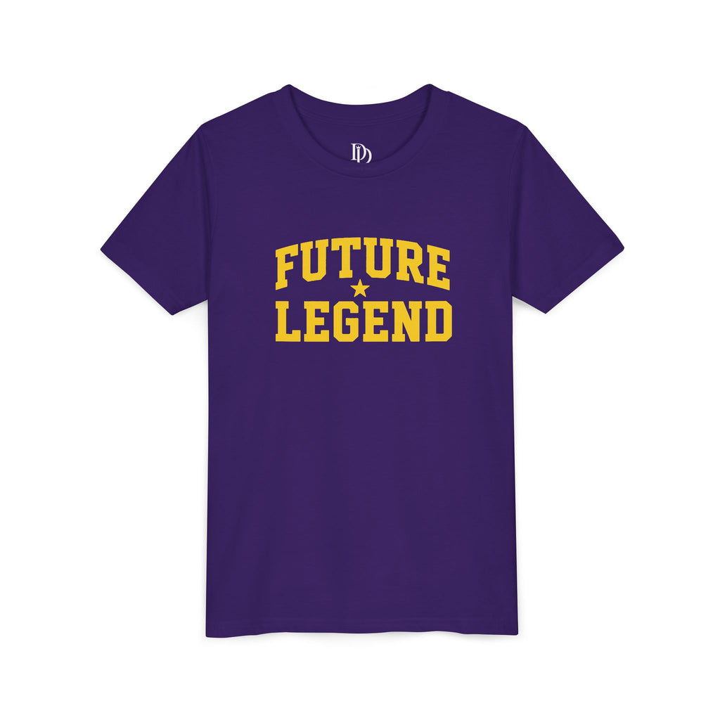 Future Legend Youth Tee - Gold Print